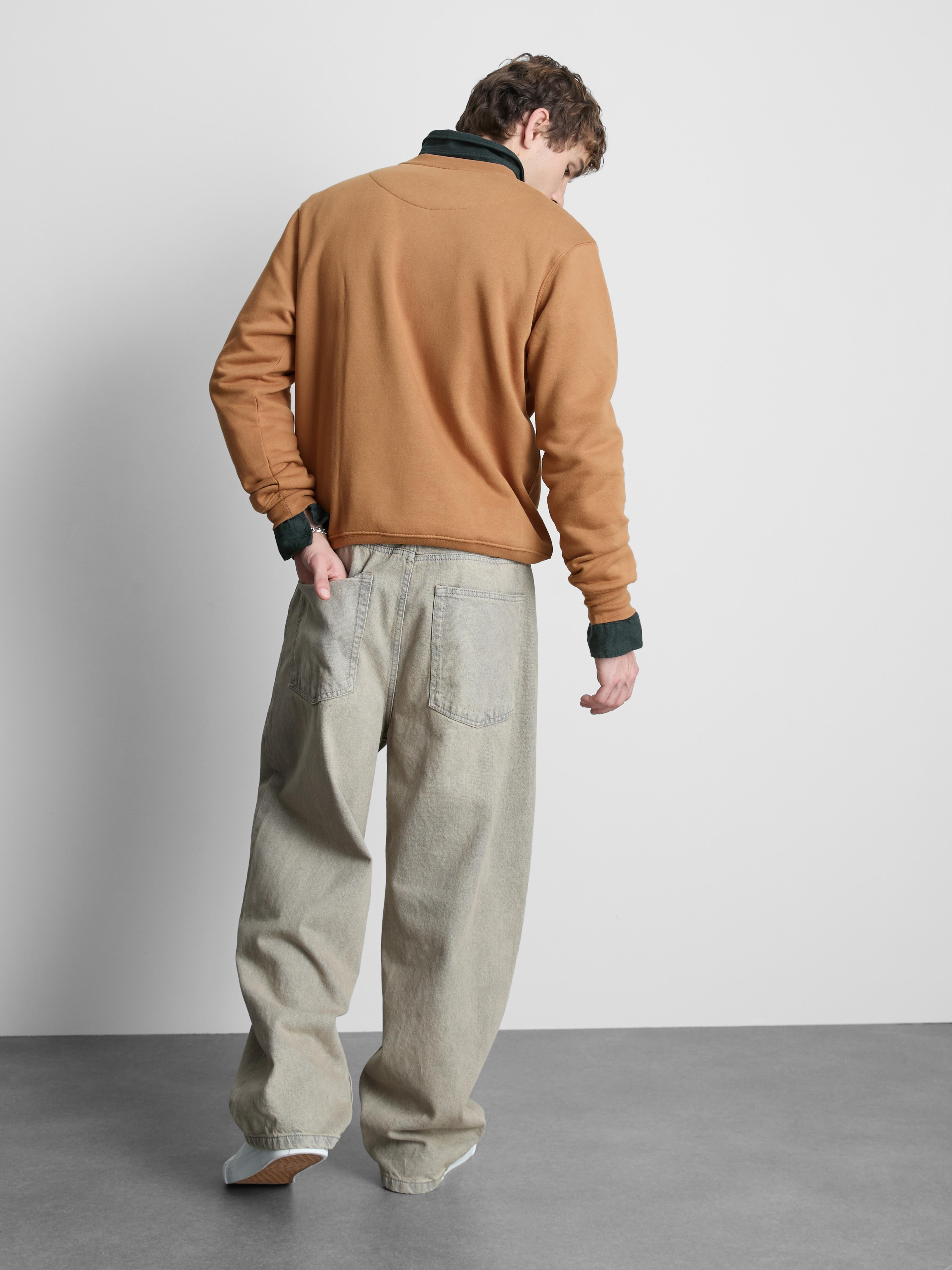 Men's Sand Essential Crew Sweatshirt