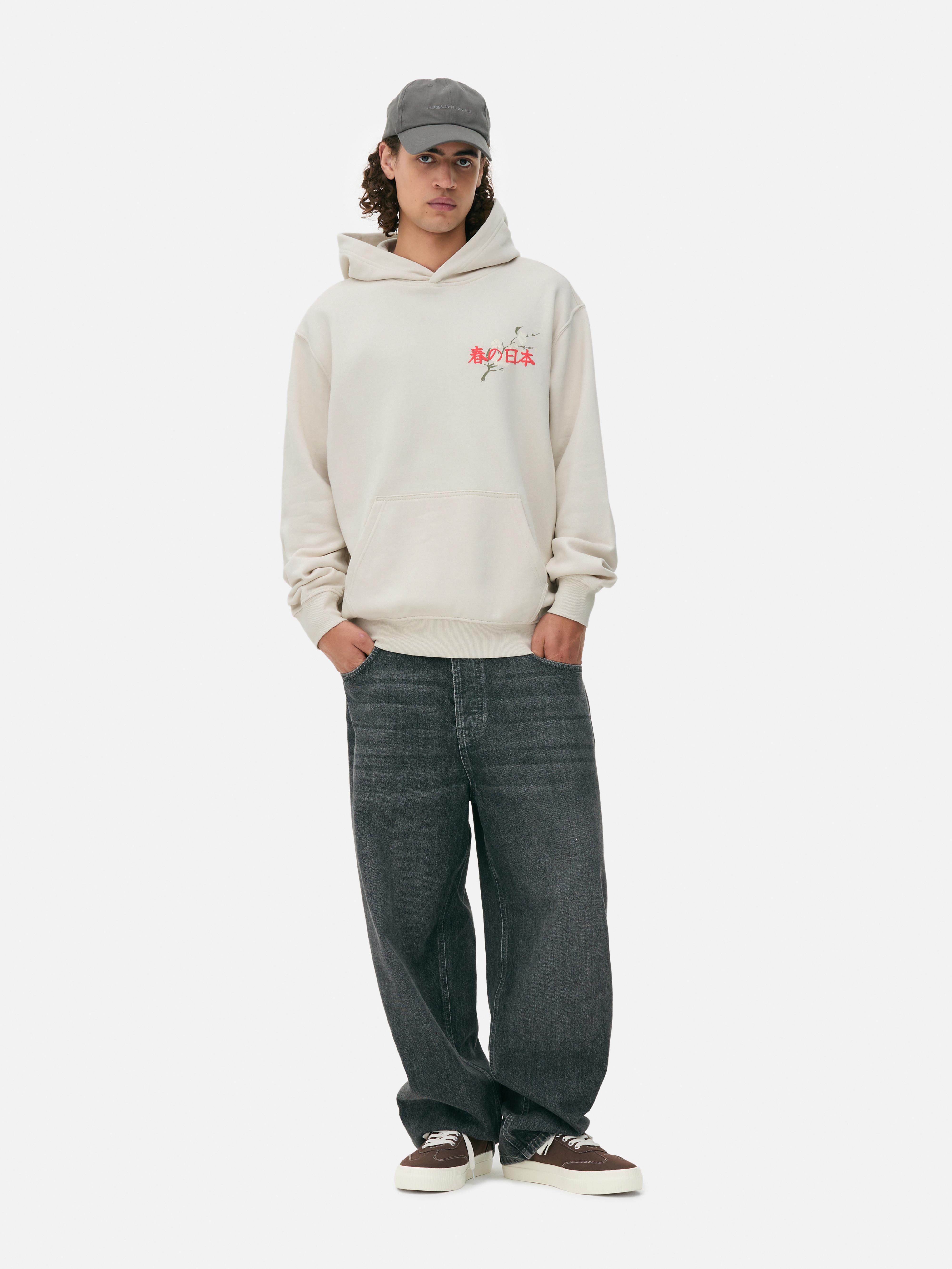 Sakura Temple Graphic Hoodie