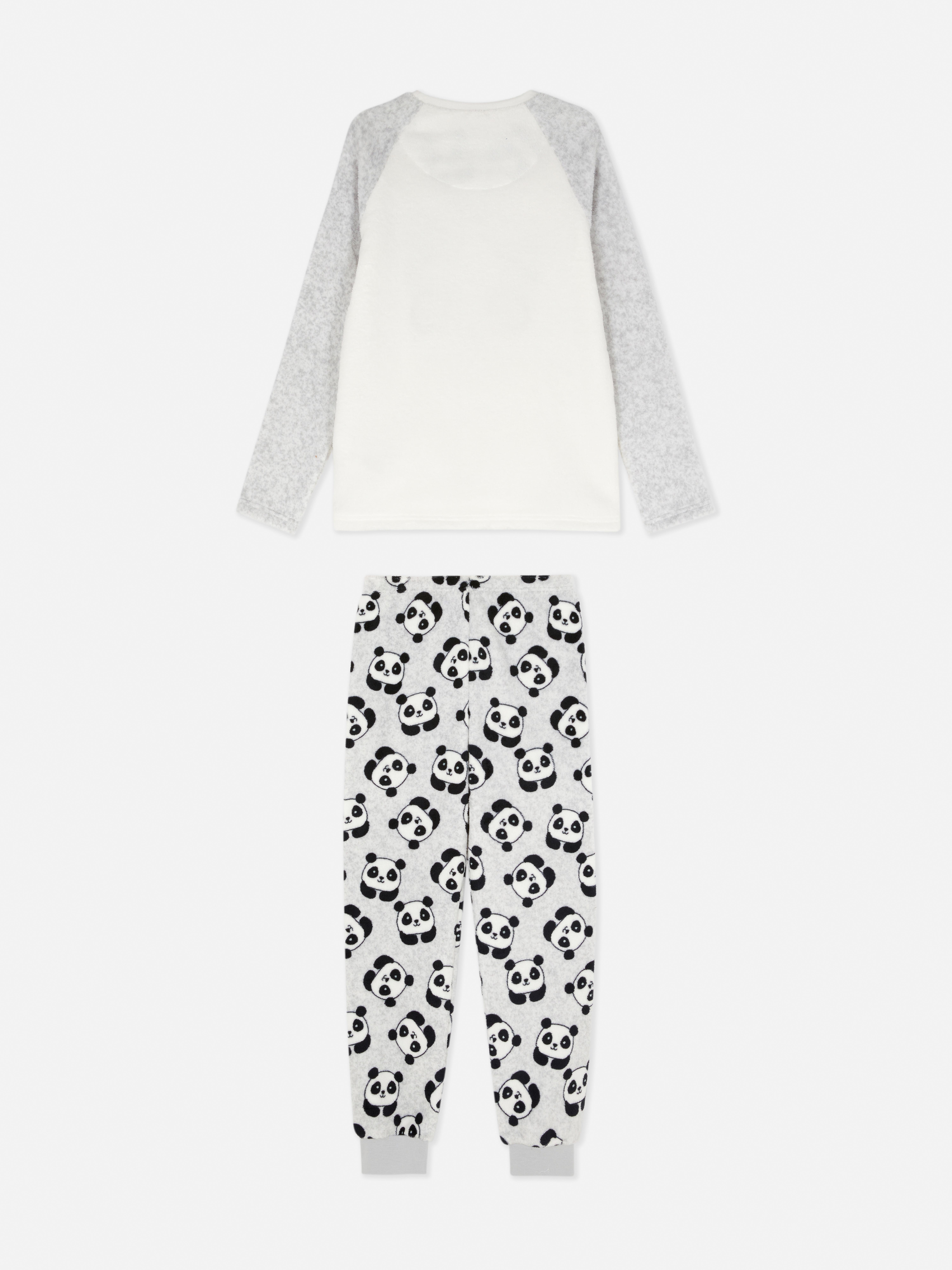 7-15yrs | Panda Cosy Long Pyjamas