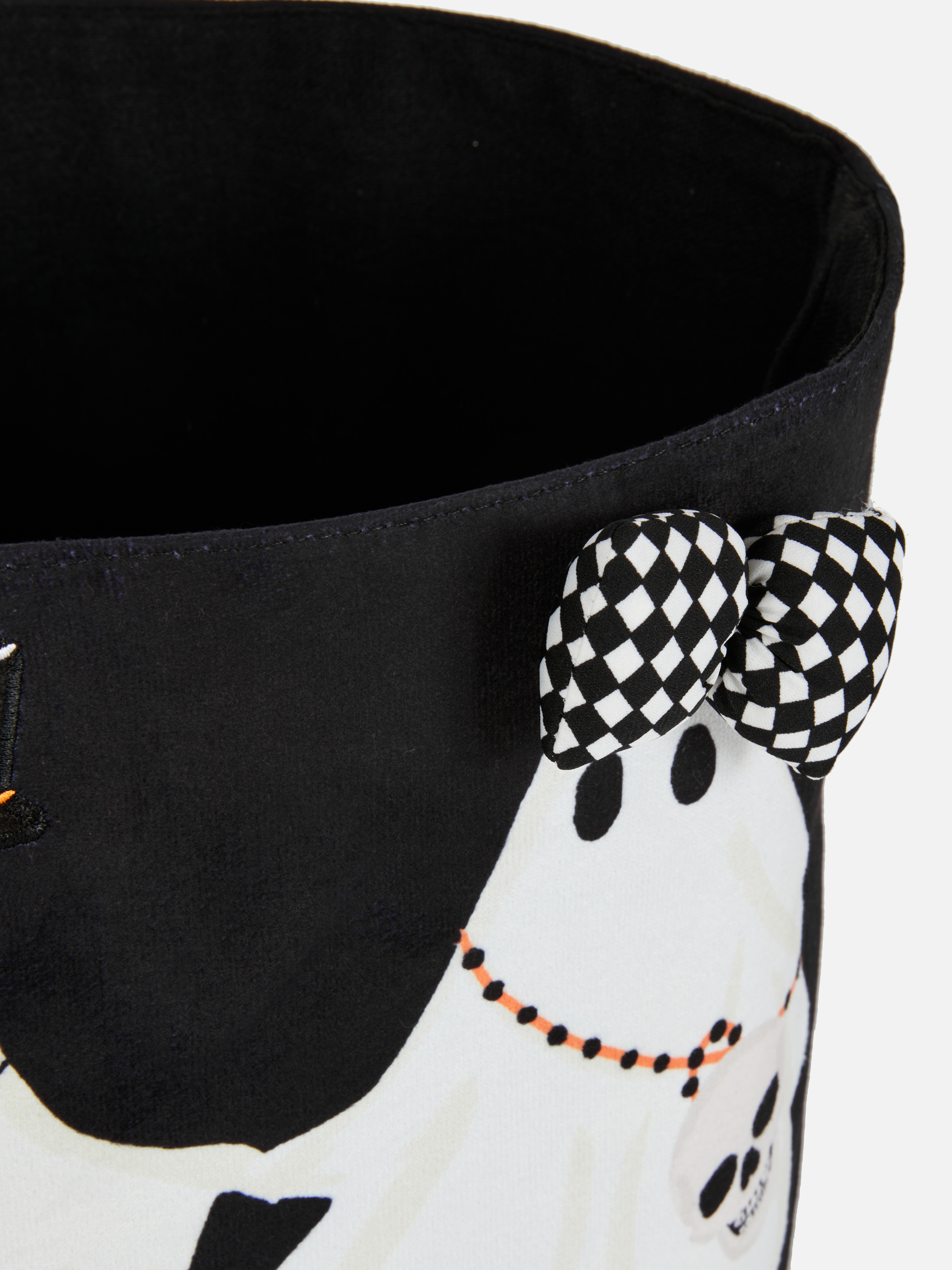 Aufbewahrungskorb mit Halloween-Geist