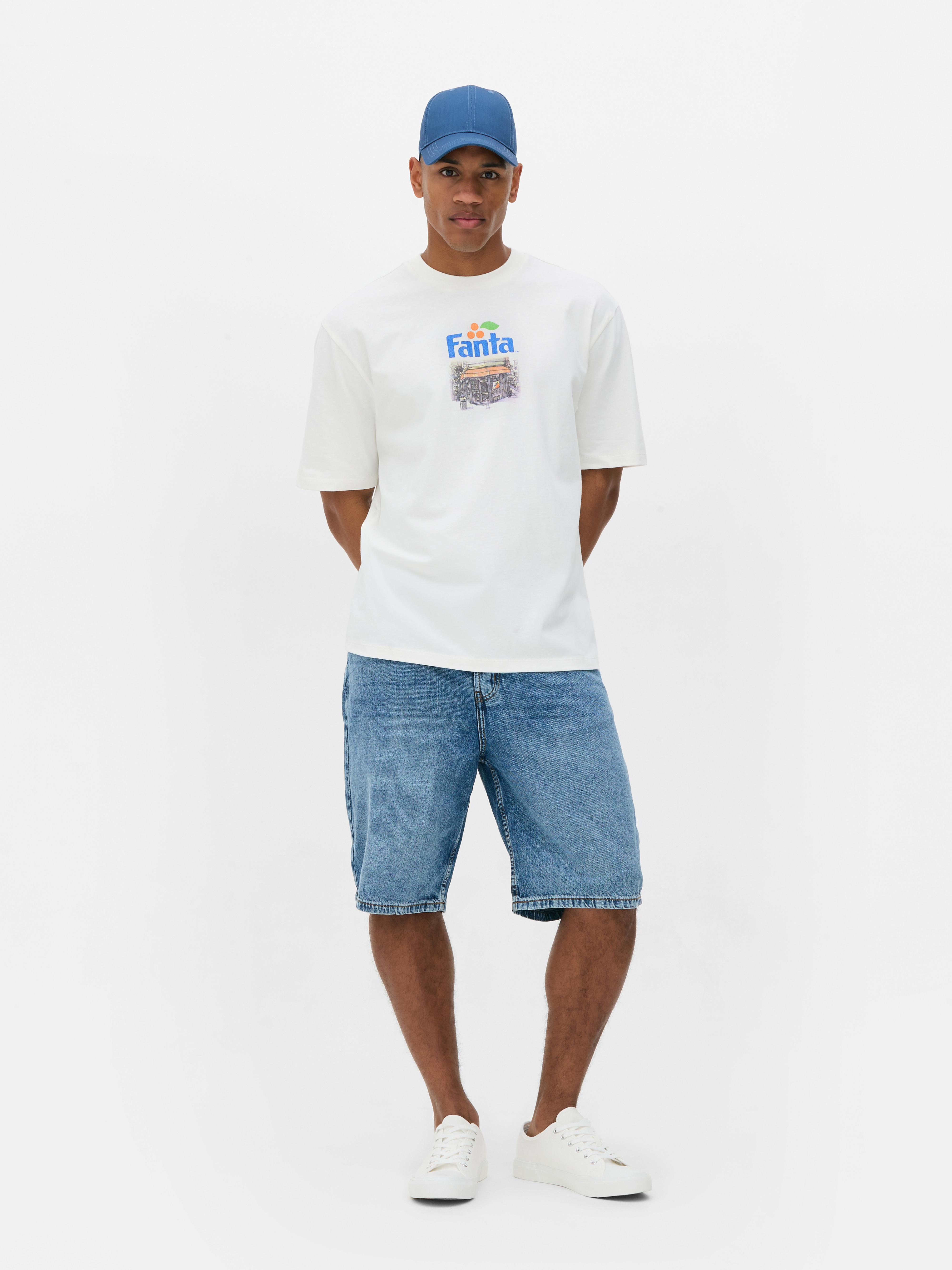 Tricou cu imprimeu Fanta