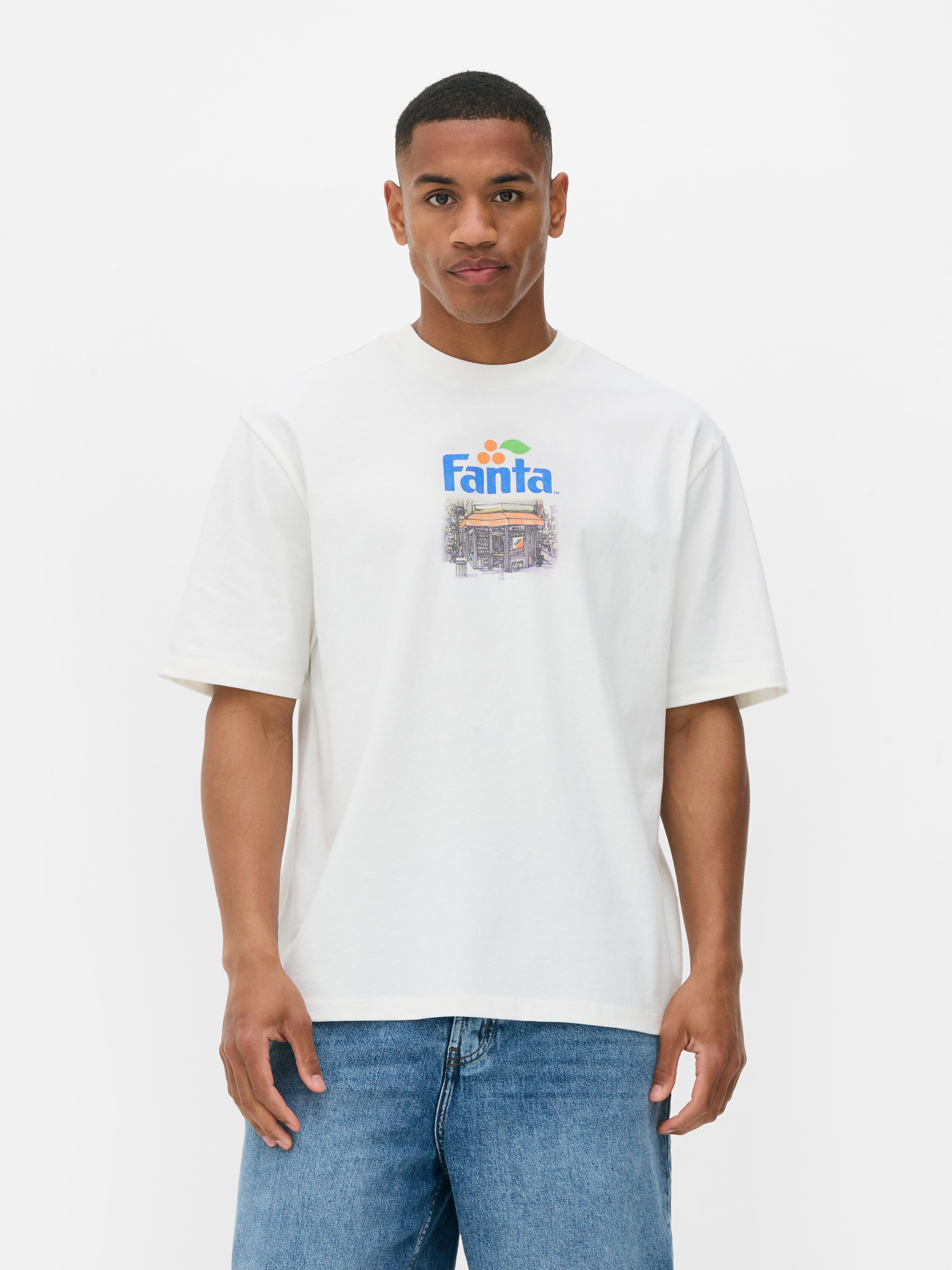 Tricou cu imprimeu Fanta