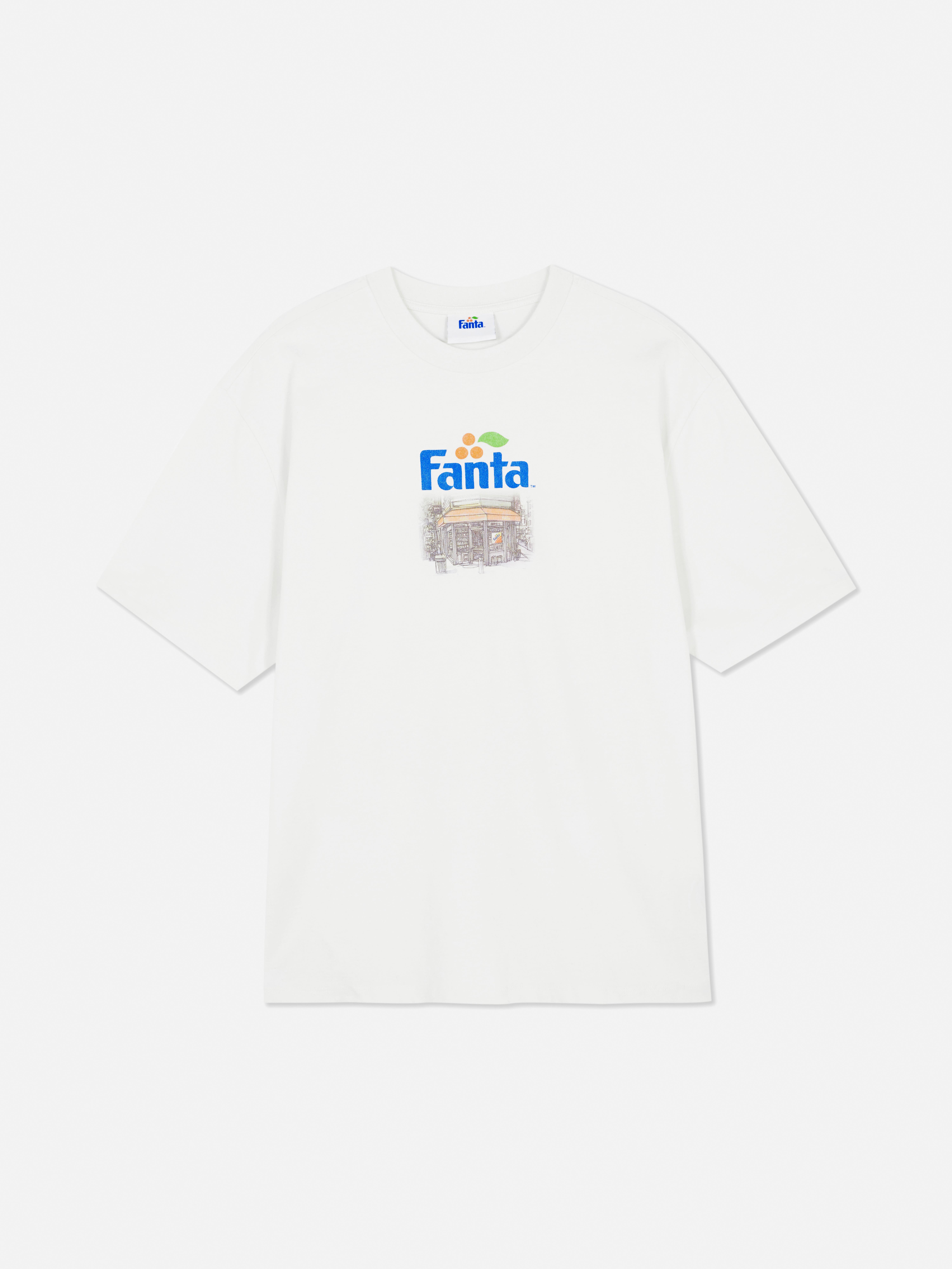 Tricou cu imprimeu Fanta