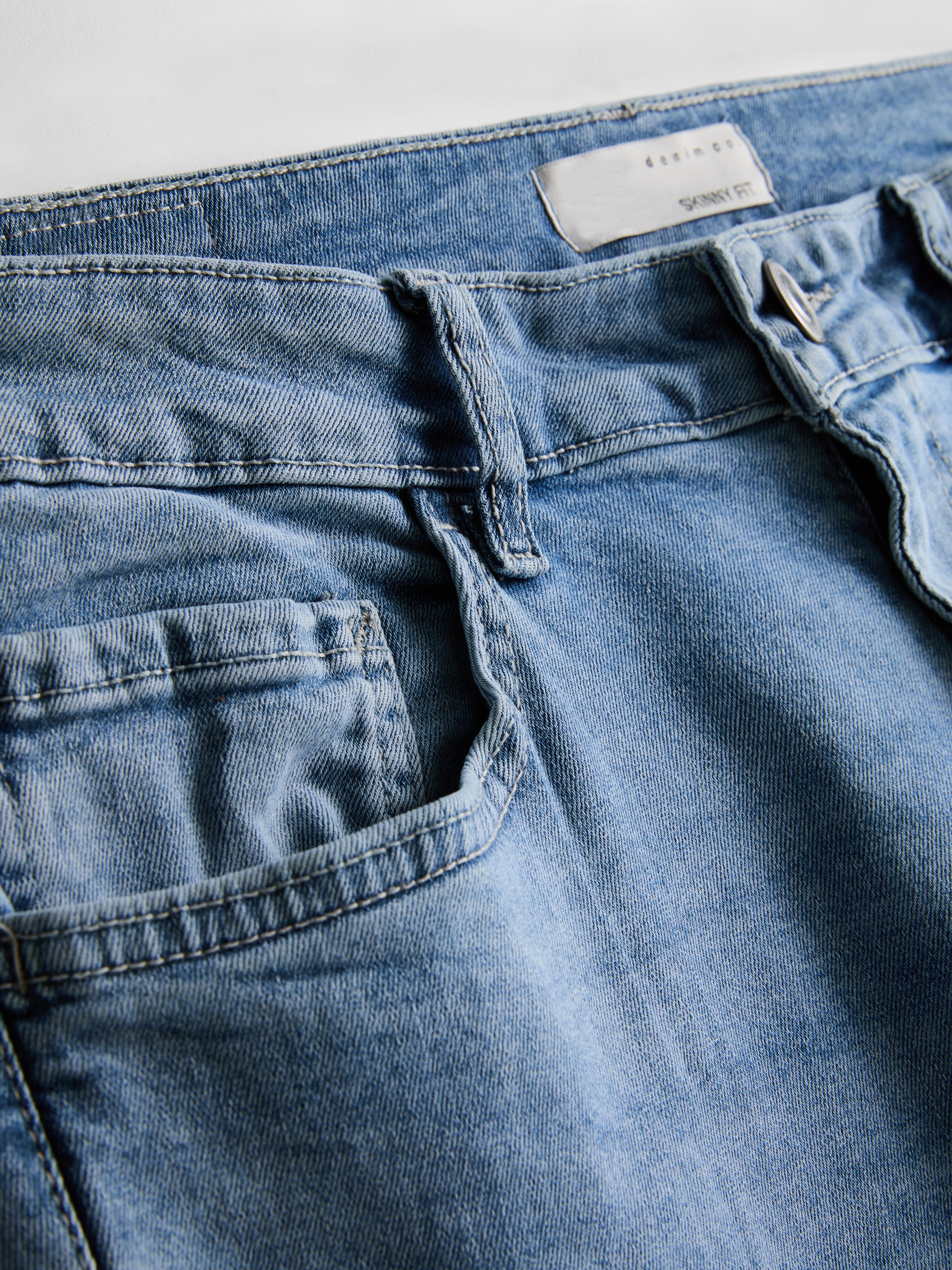 Mid-Rise Skinny Jeans