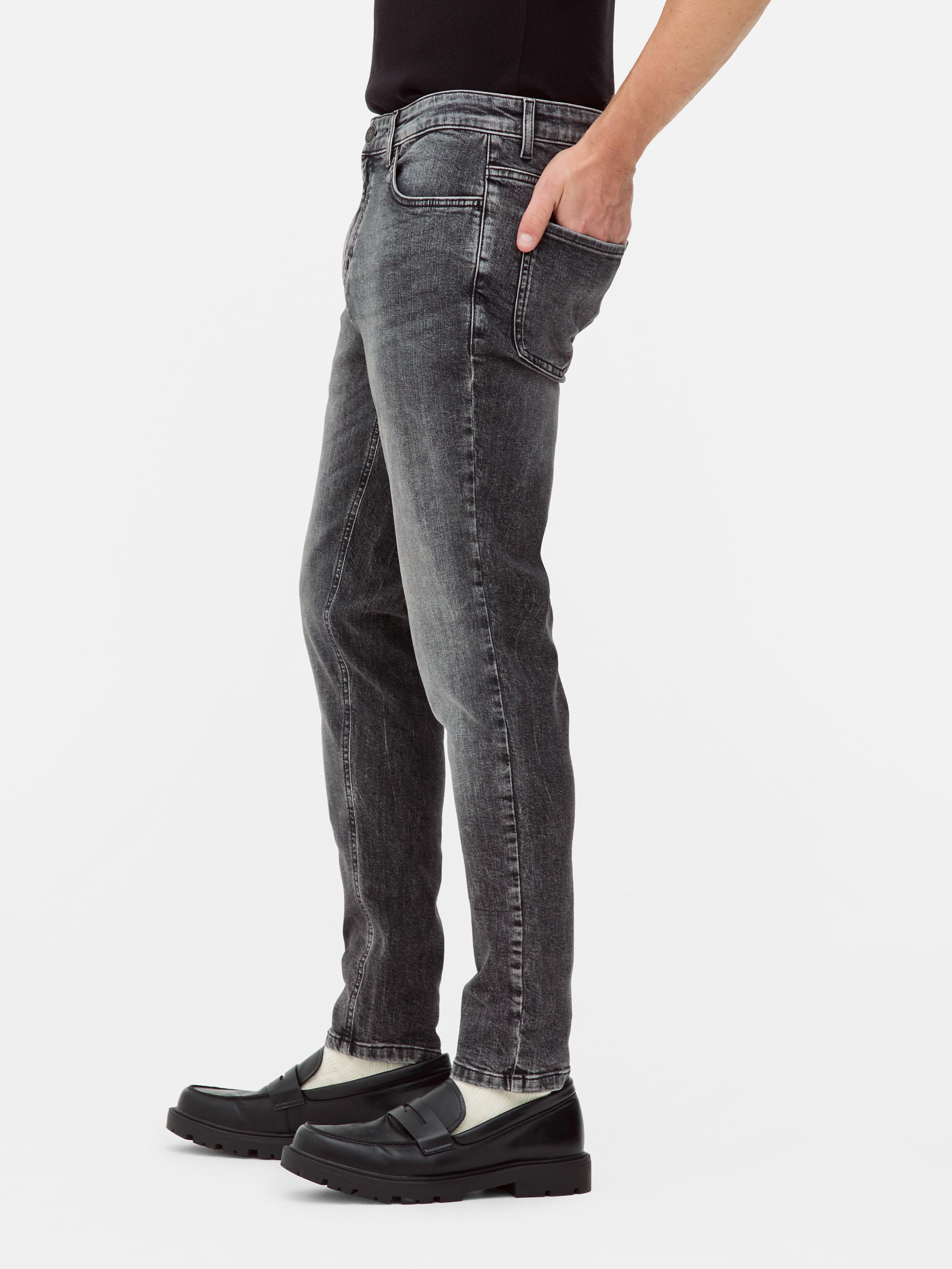 Jean skinny taille mi-haute