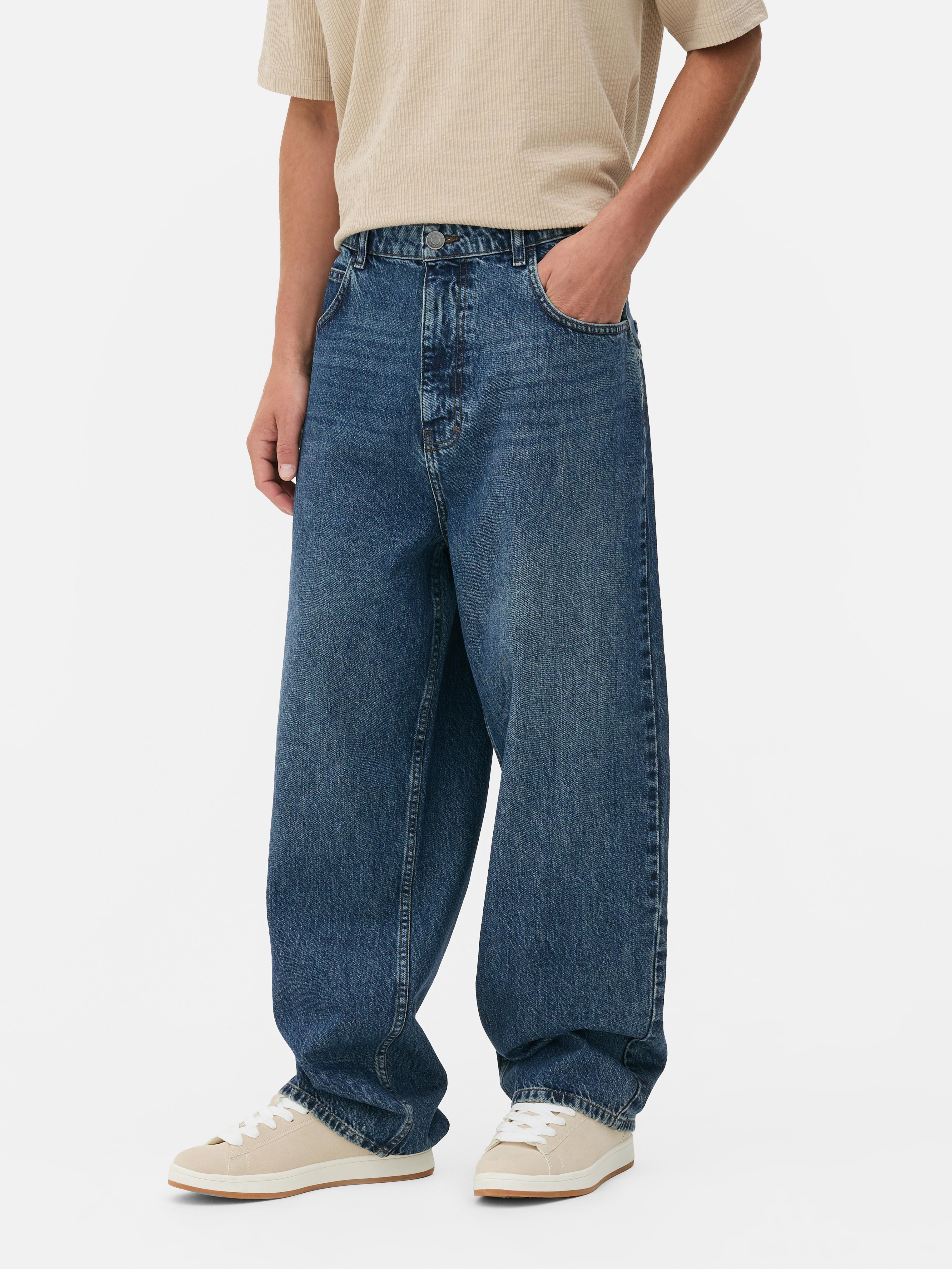 Mid-Rise Baggy Jeans