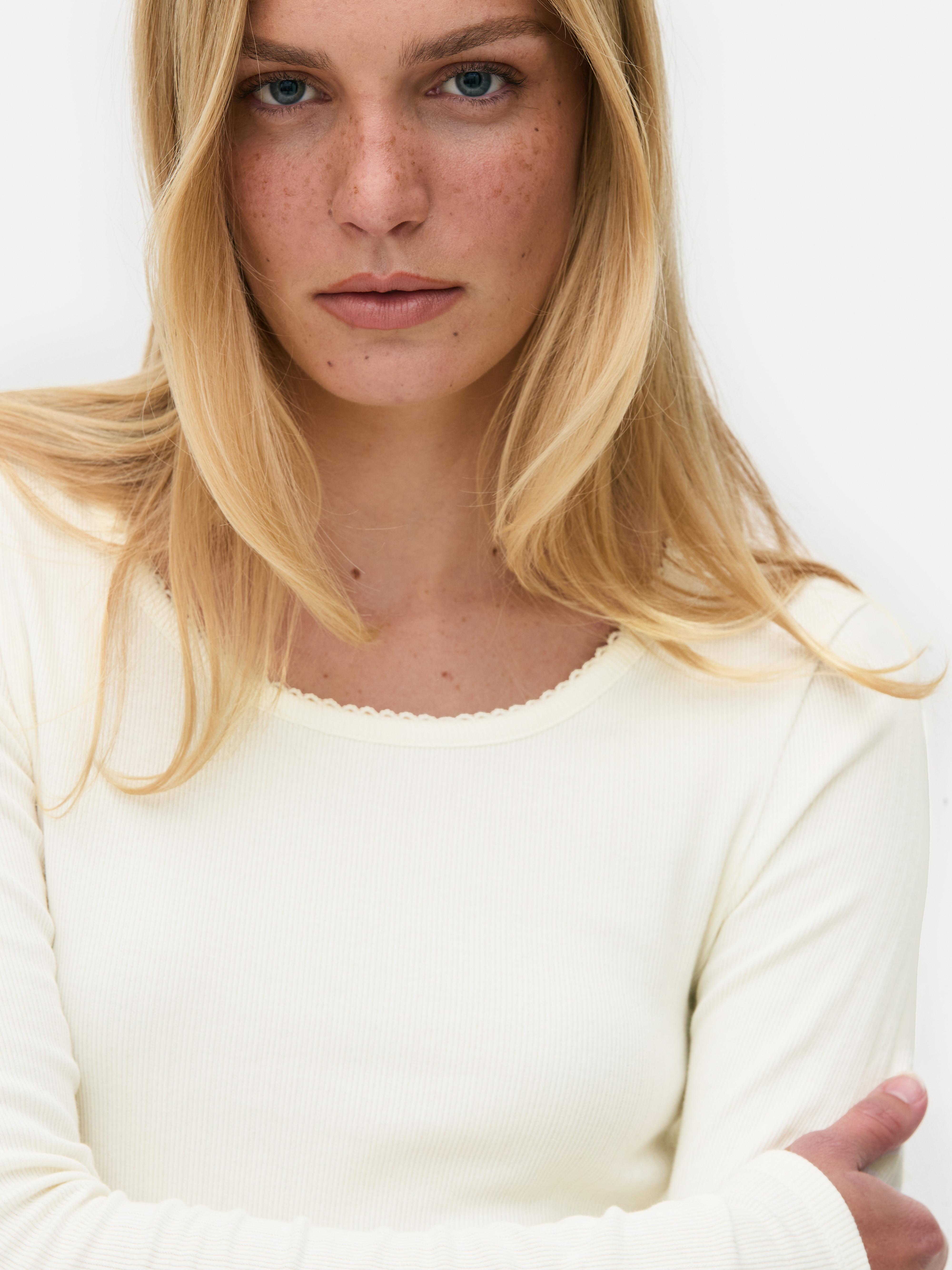 thumbnail image 2 of Just Blue Women's Chunky Knit Scoop Neck Jumper – Navy – Long Sleeve 2 of 3