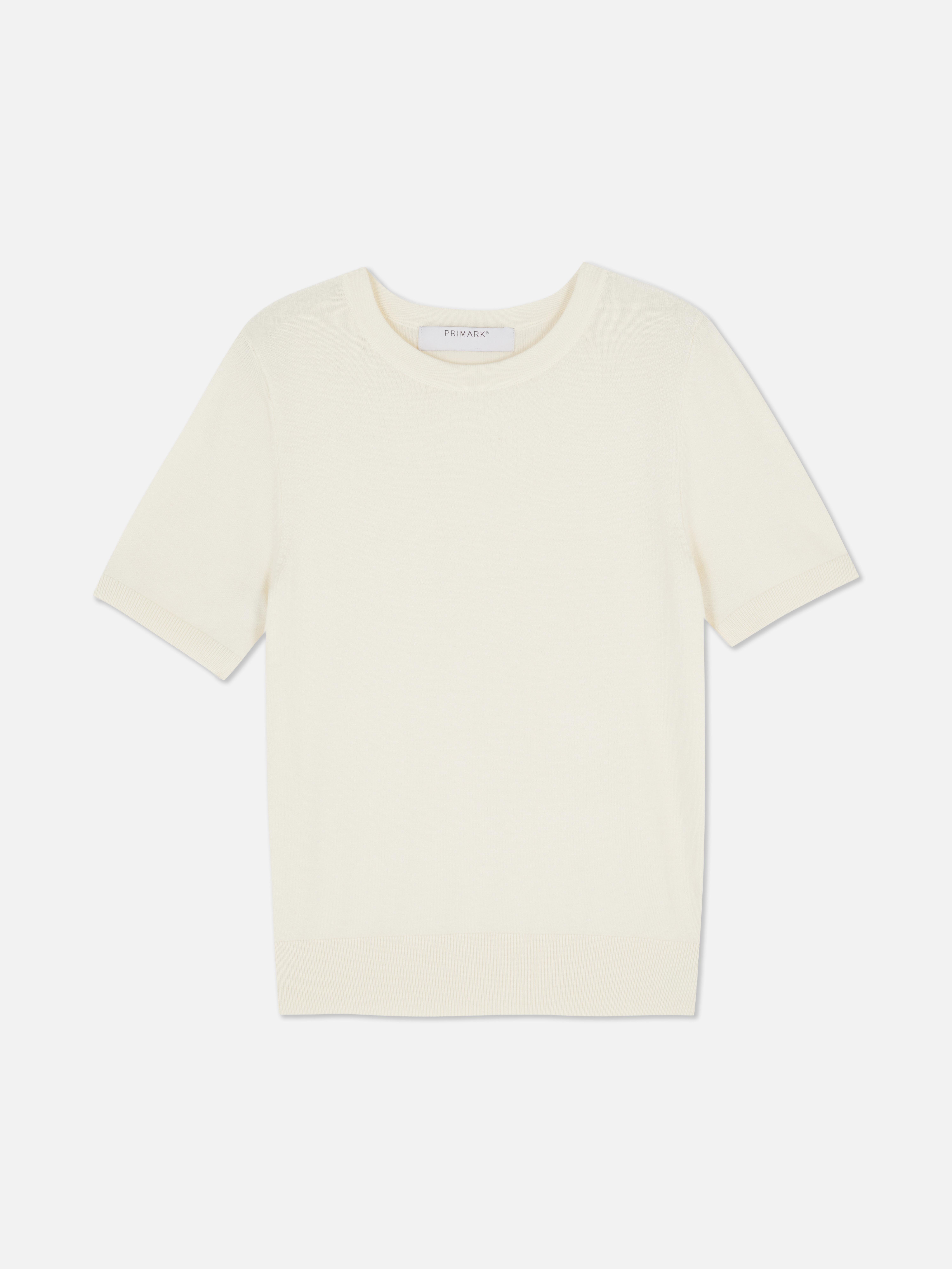 Getailleerd T-shirt met korte mouwen