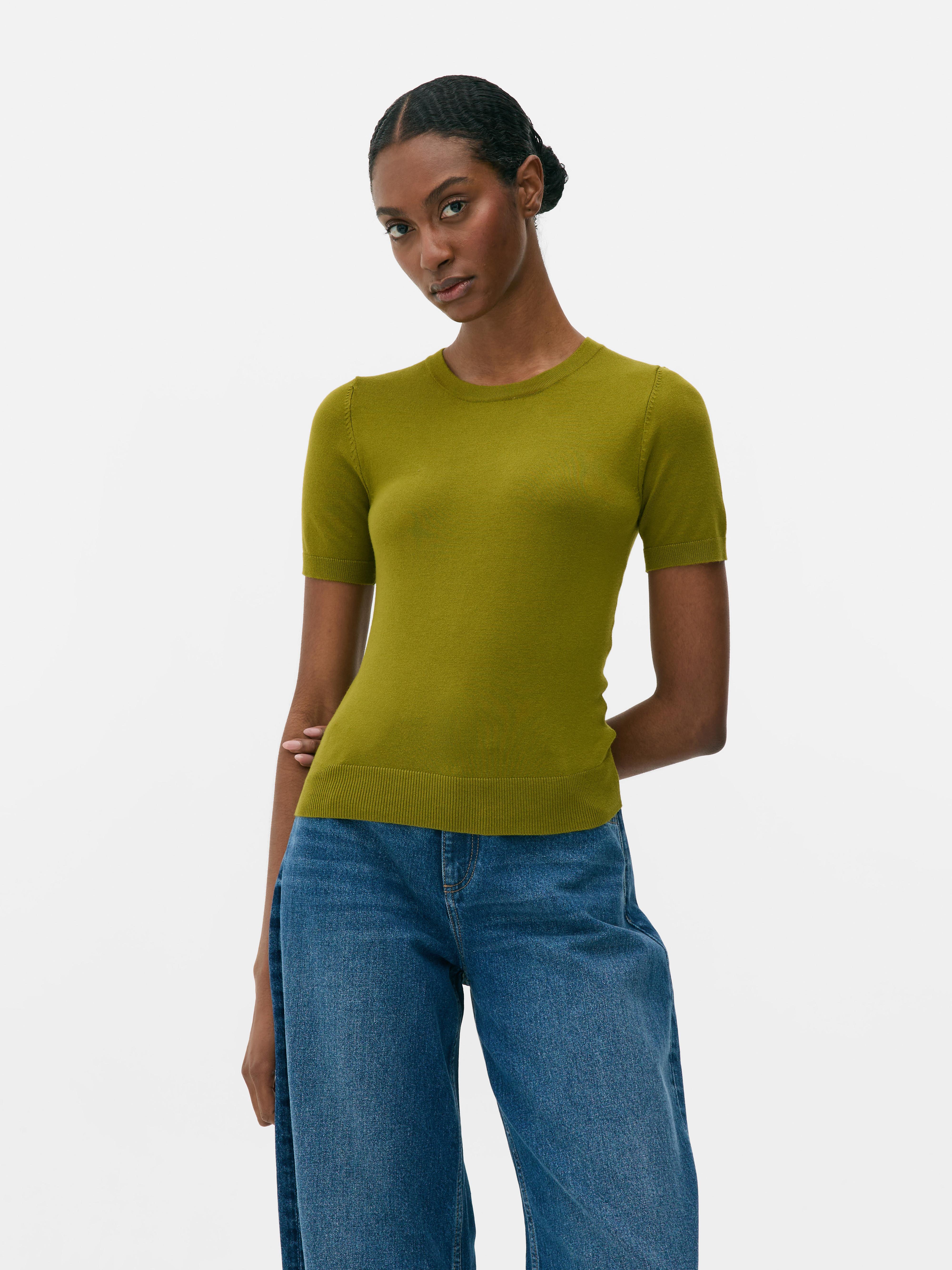 Getailleerd T-shirt met korte mouwen