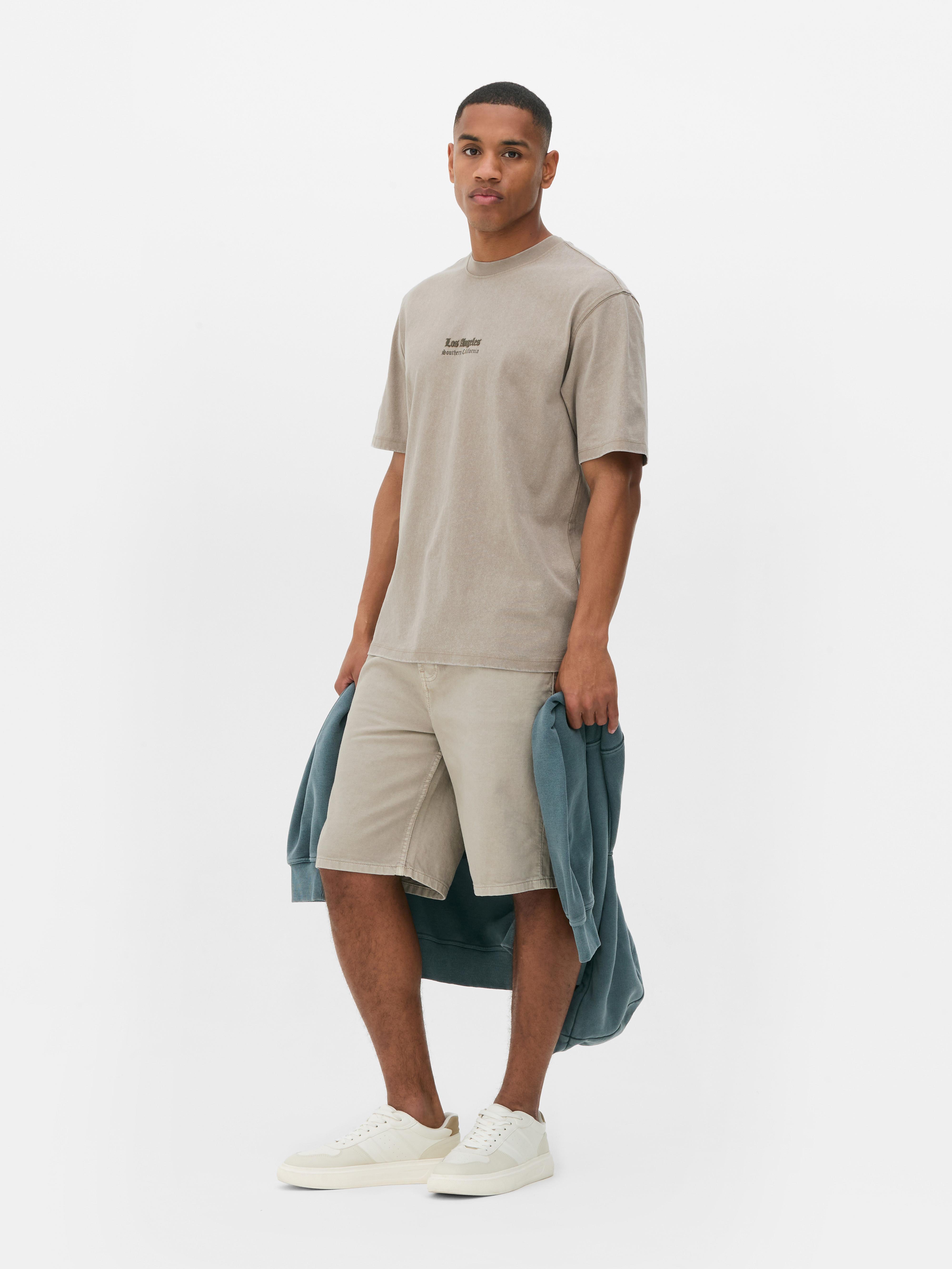 Los Angeles Statue Graphic T-Shirt