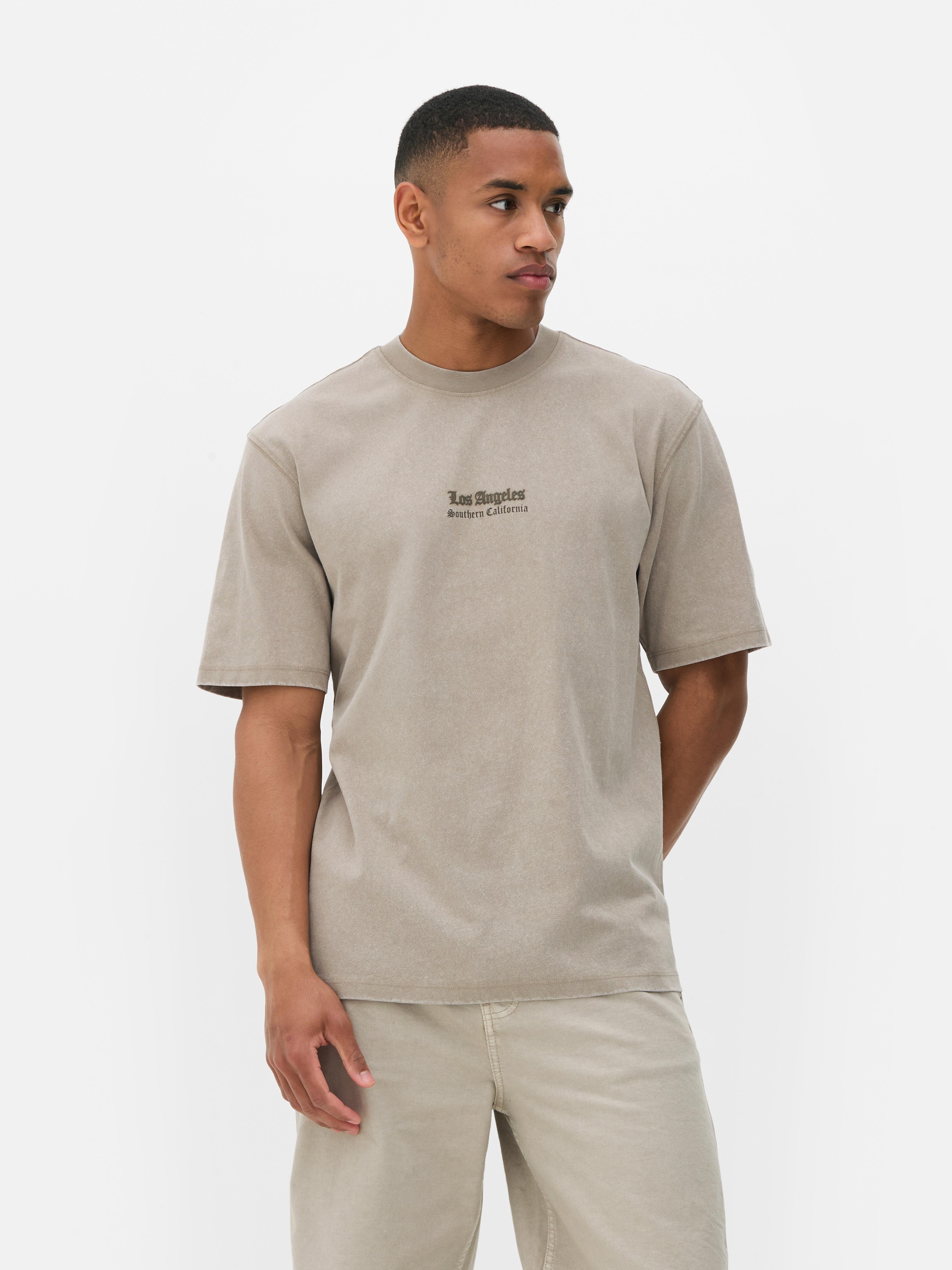Los Angeles Statue Graphic T-Shirt