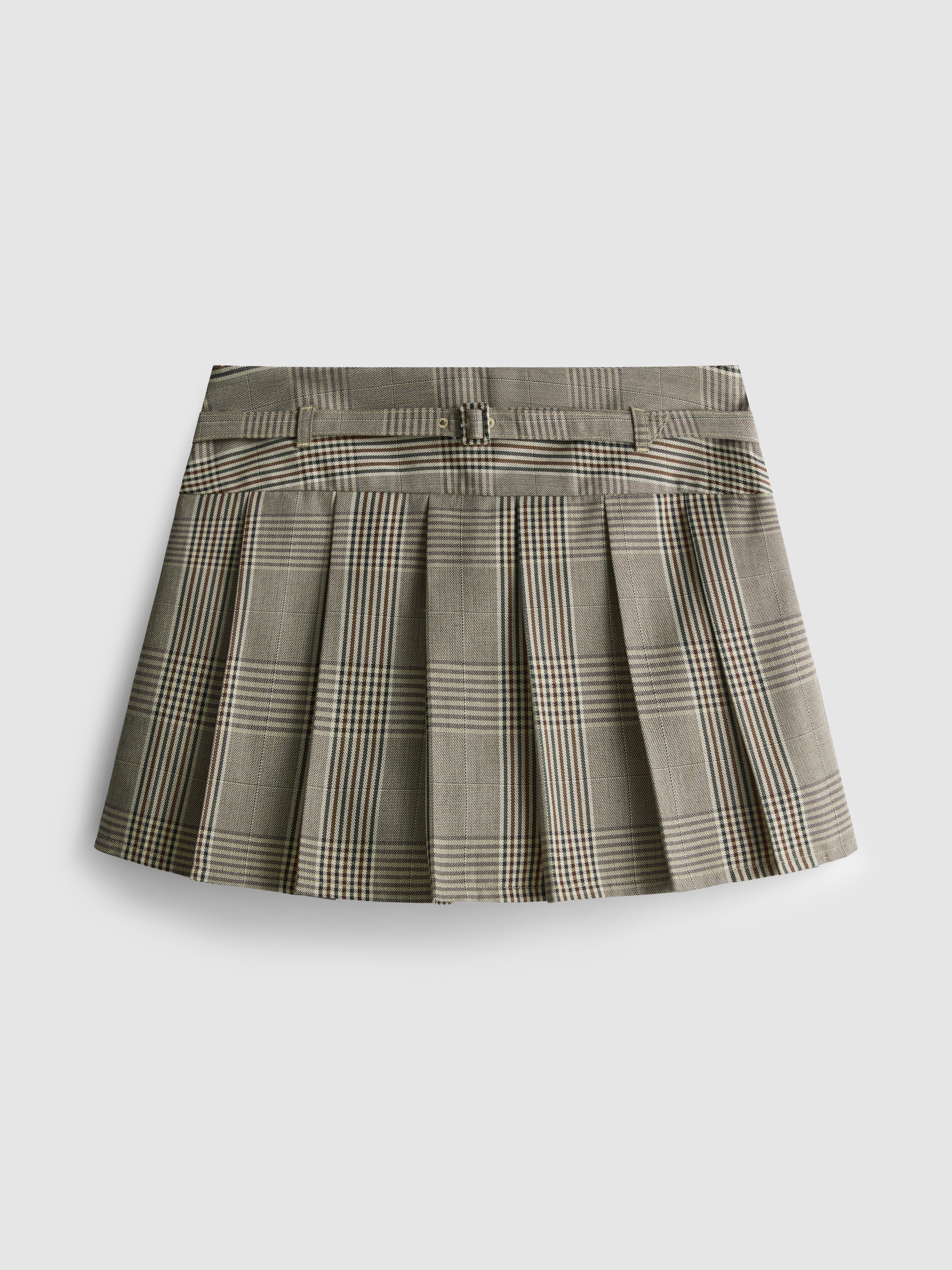 Fustă pantalon plisată