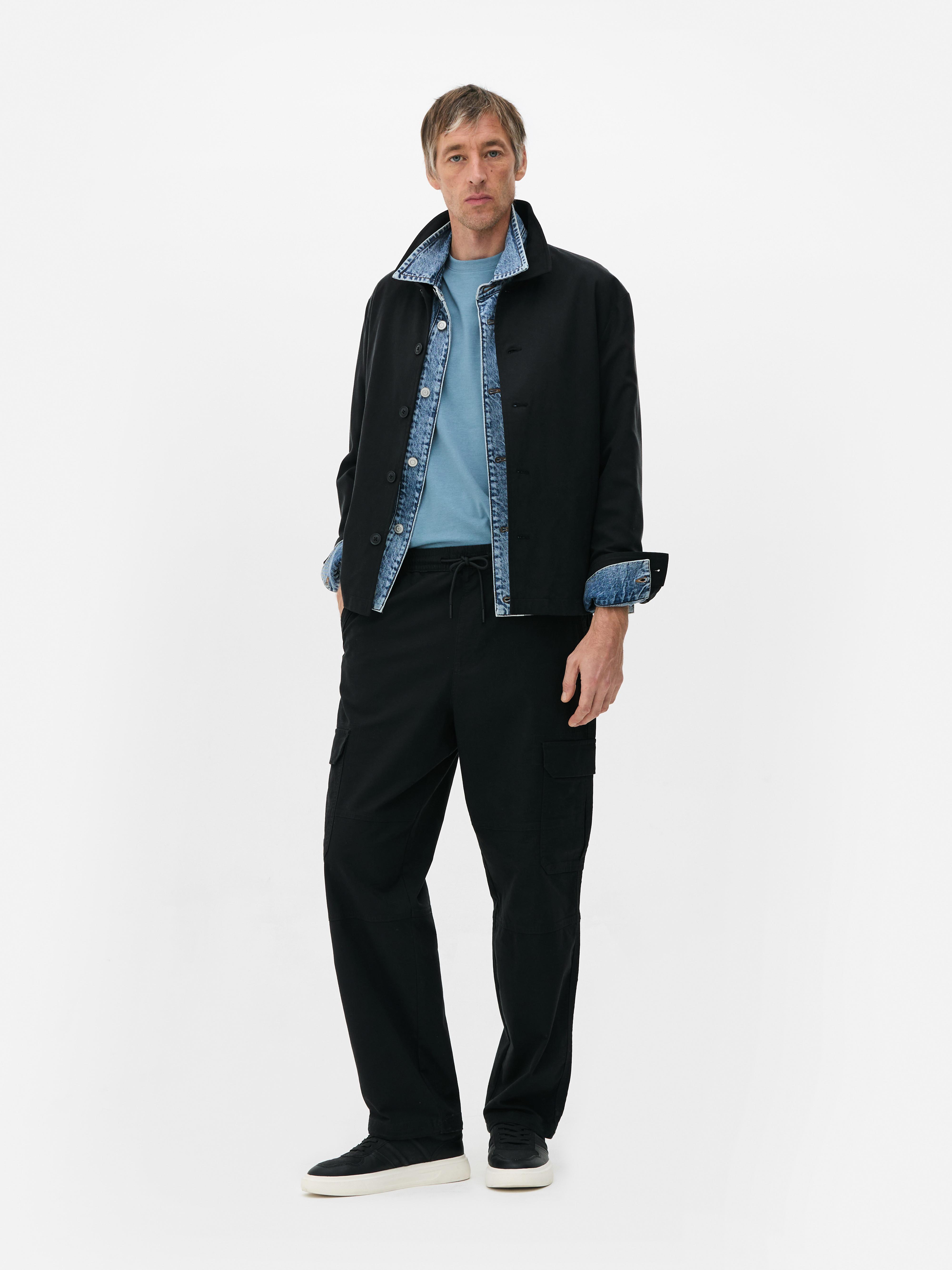Utility Cargo Pants Black
