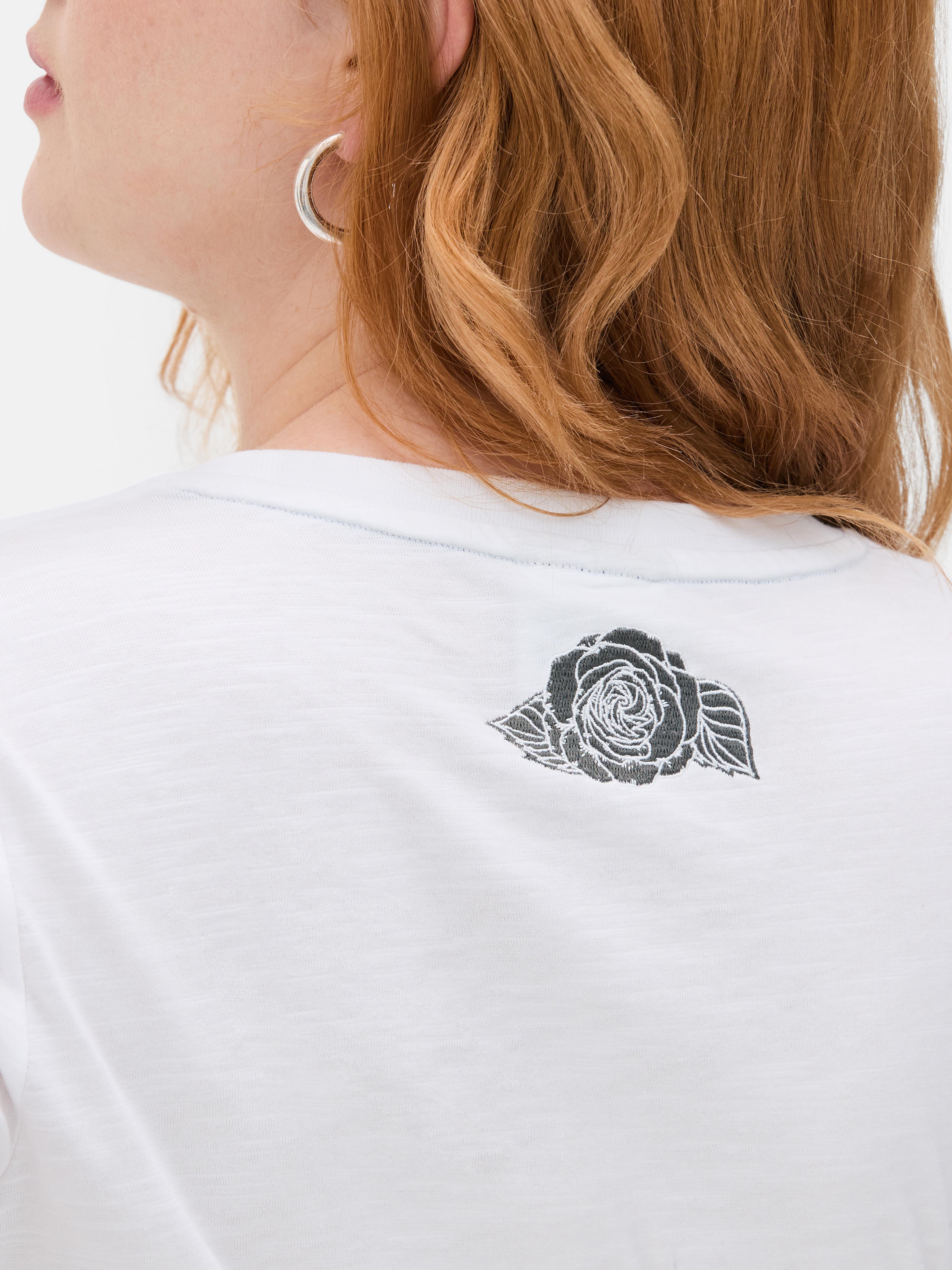 Wednesday Long Sleeve Crop Top