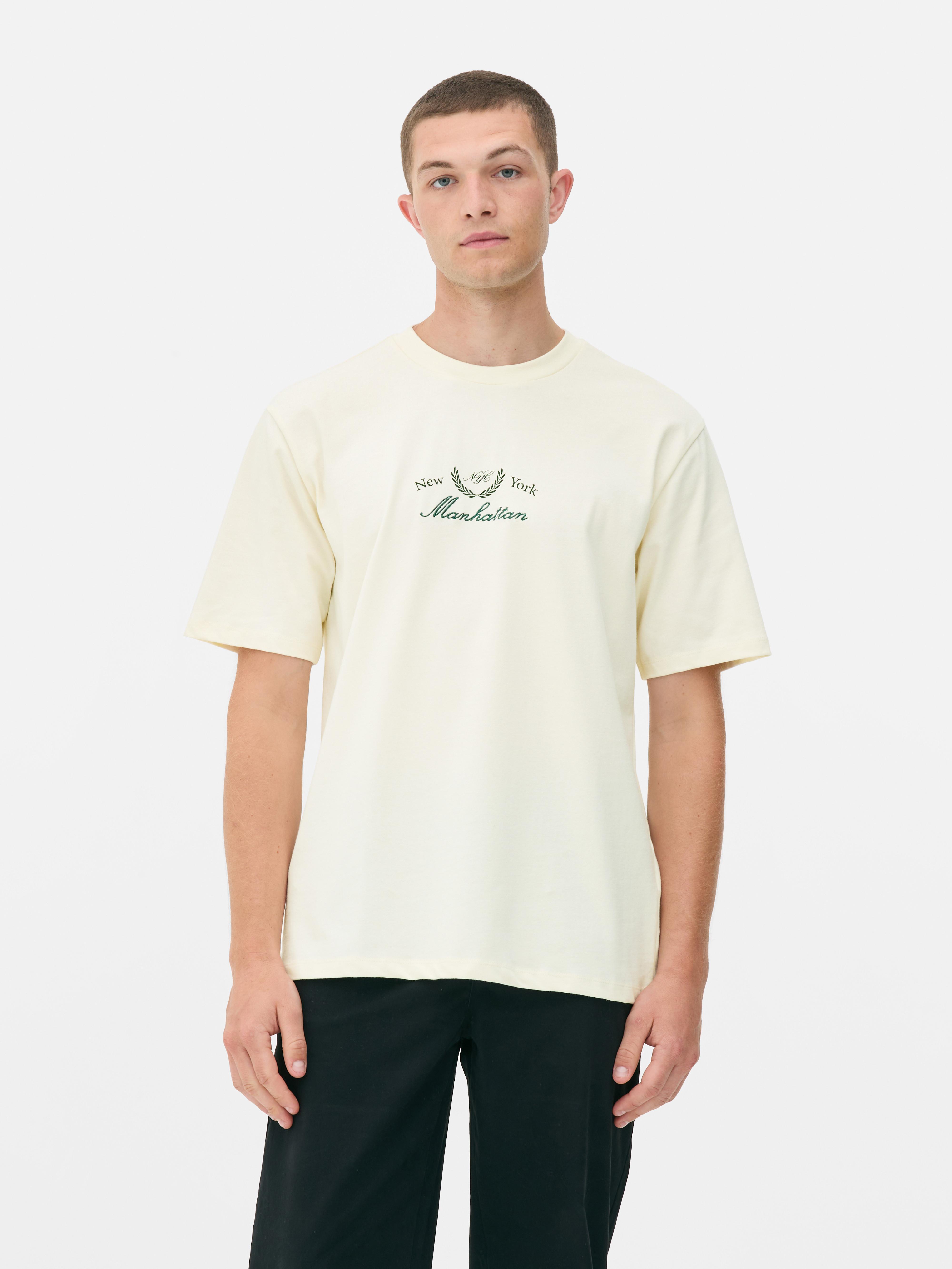 Camiseta con gráfico de Manhattan