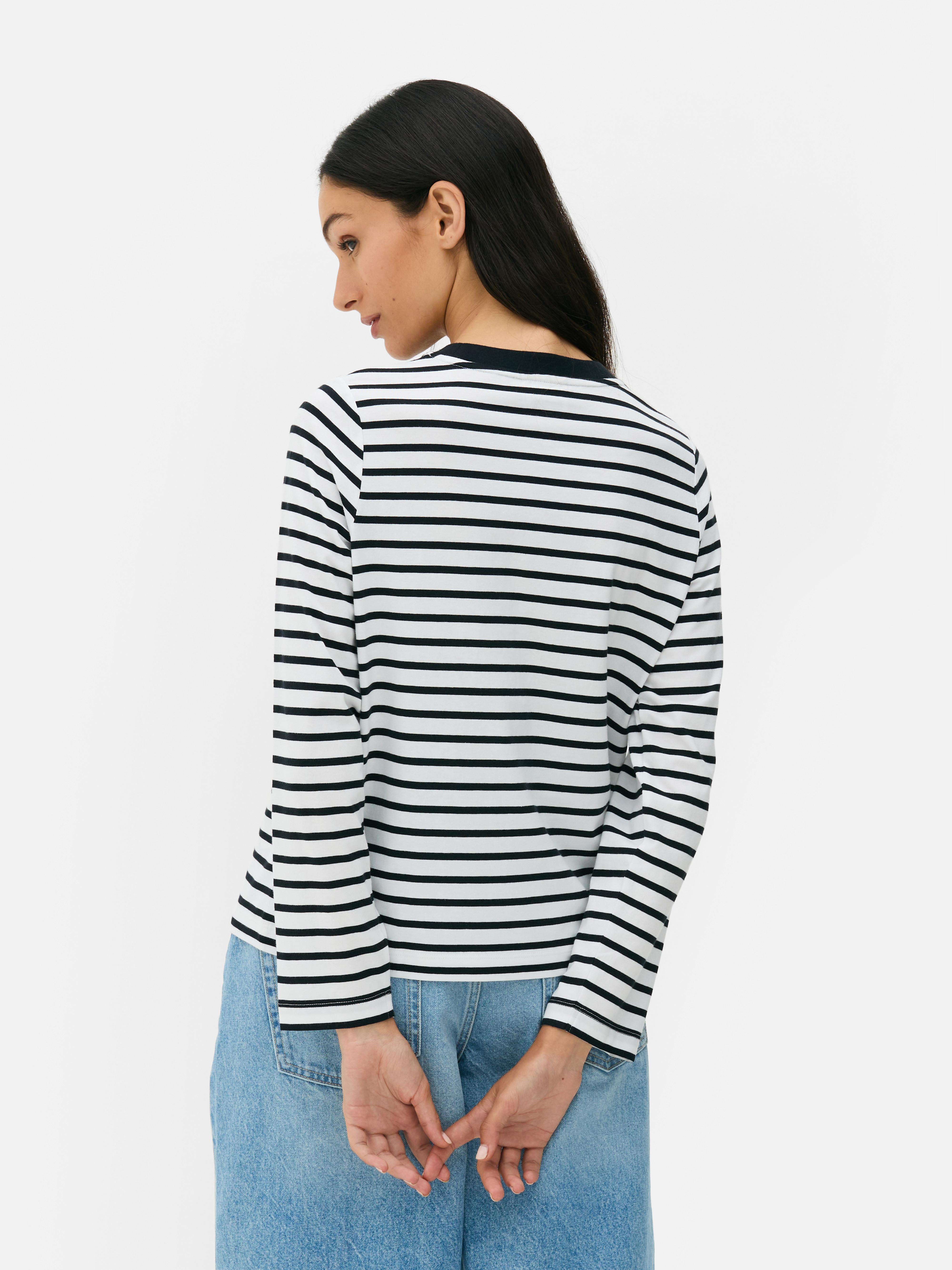 Wednesday Stripe Long Sleeve Tee