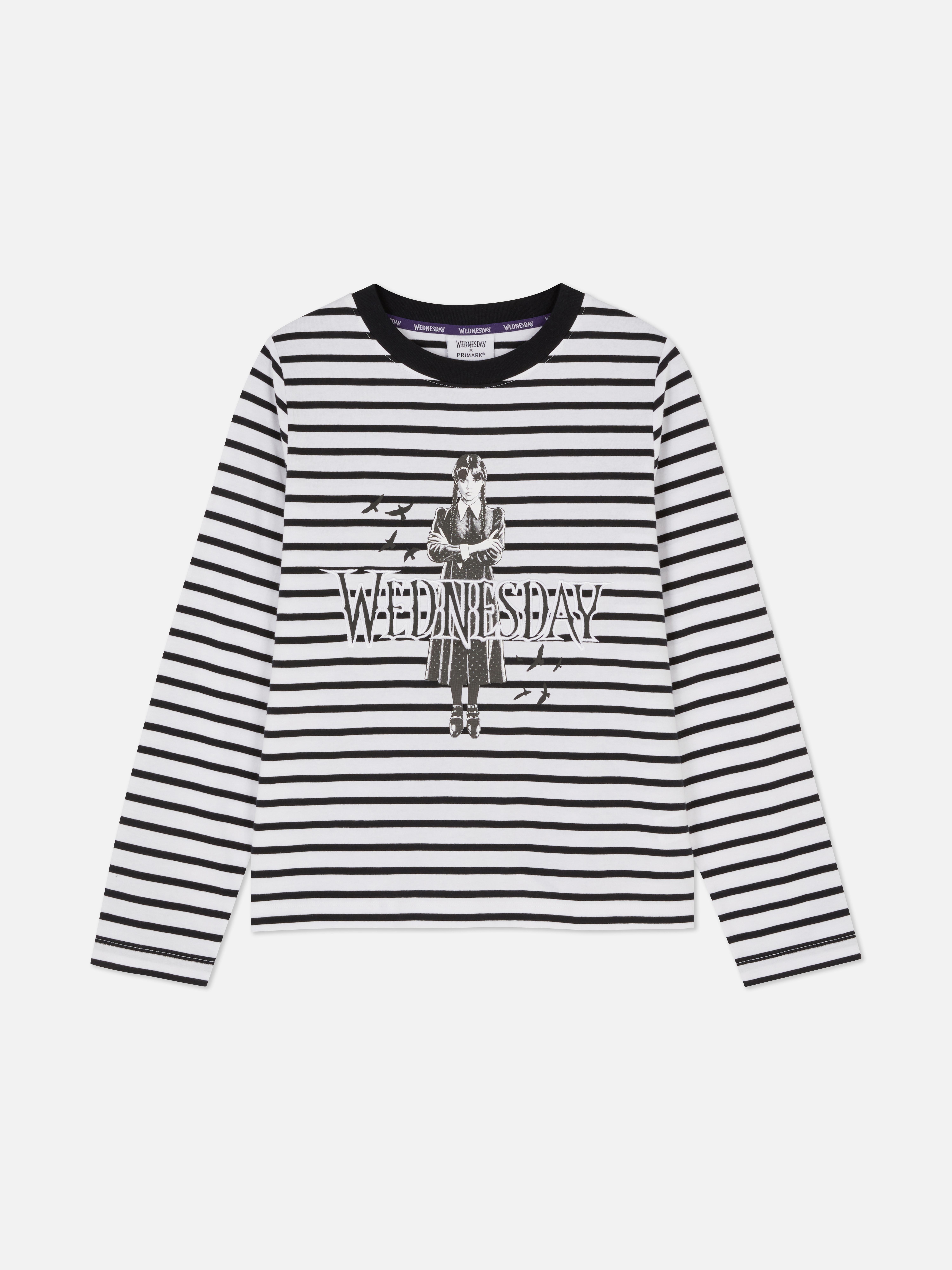 Wednesday Stripe Long Sleeve Tee