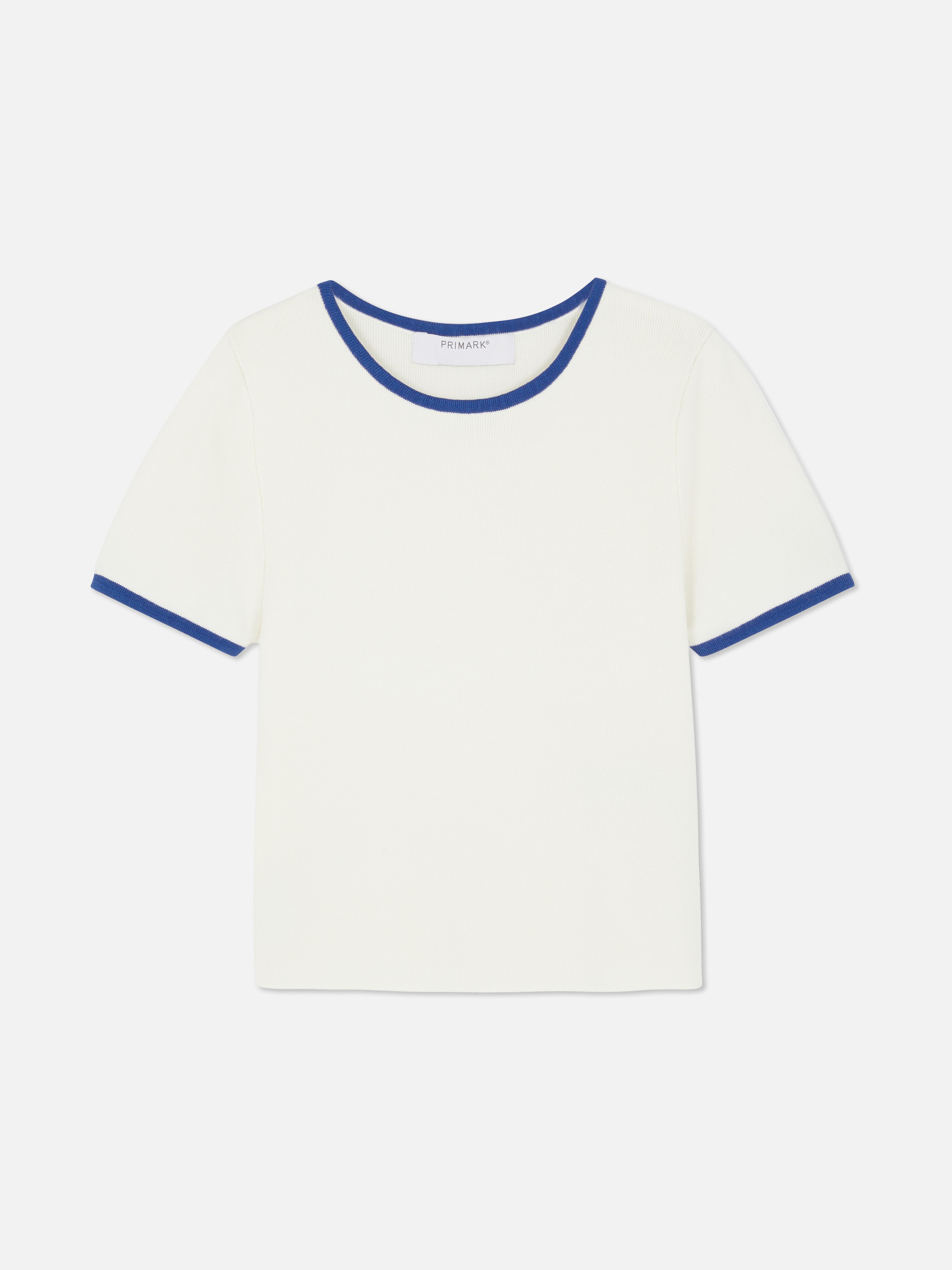 Knit Crop Tee