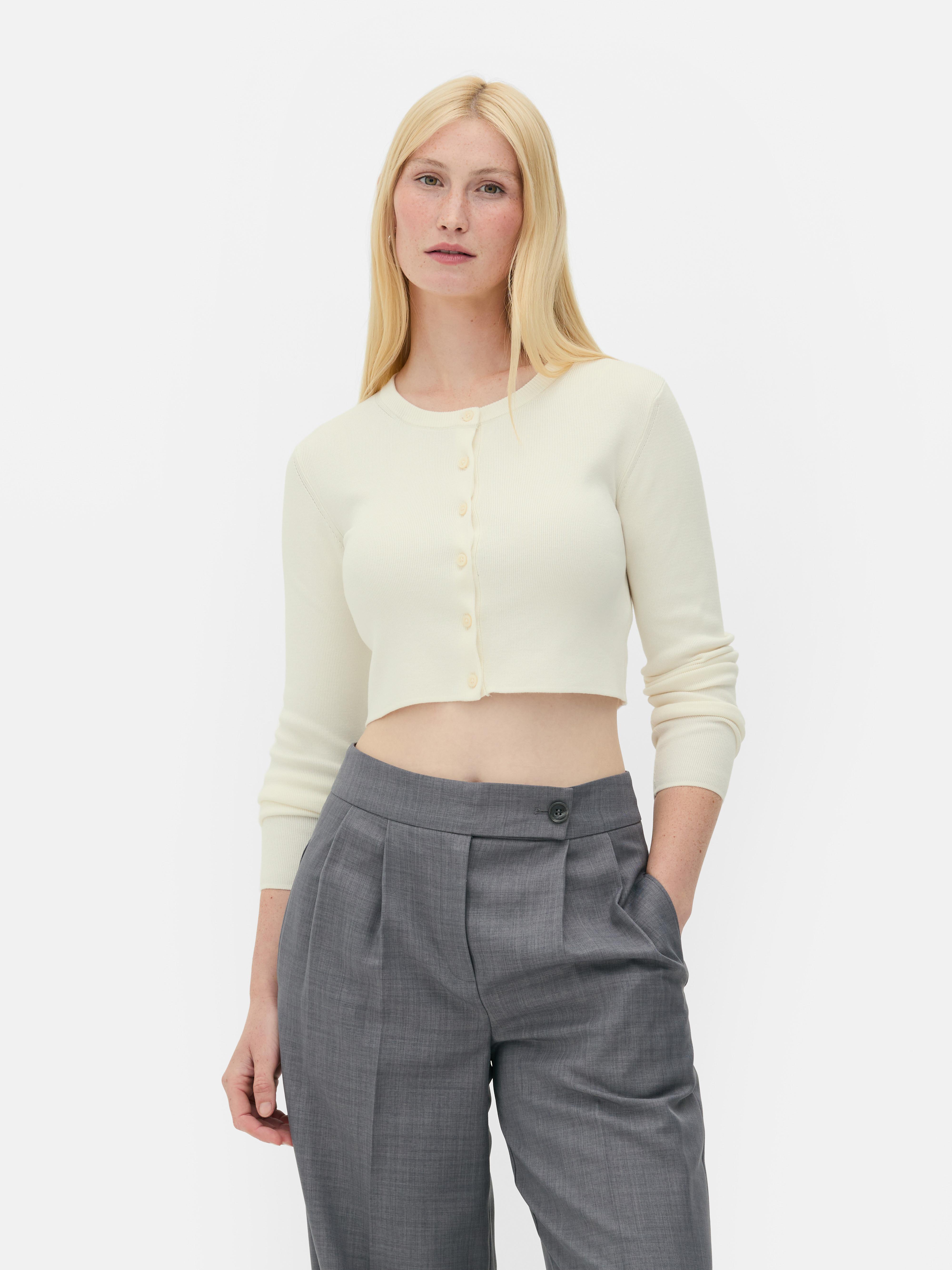 Gilet court à boutons