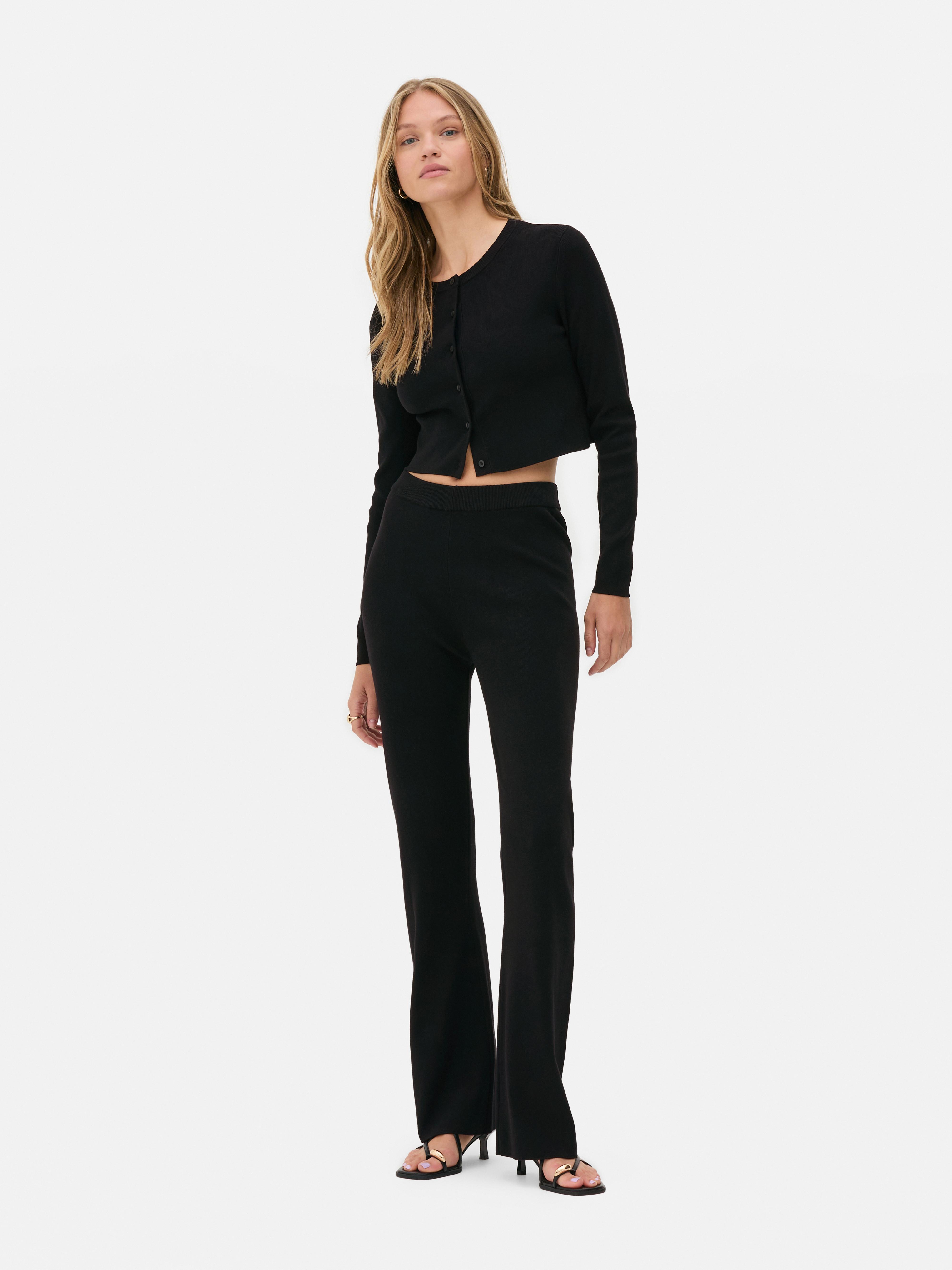 Kurzer Cardigan mit Knopfleiste