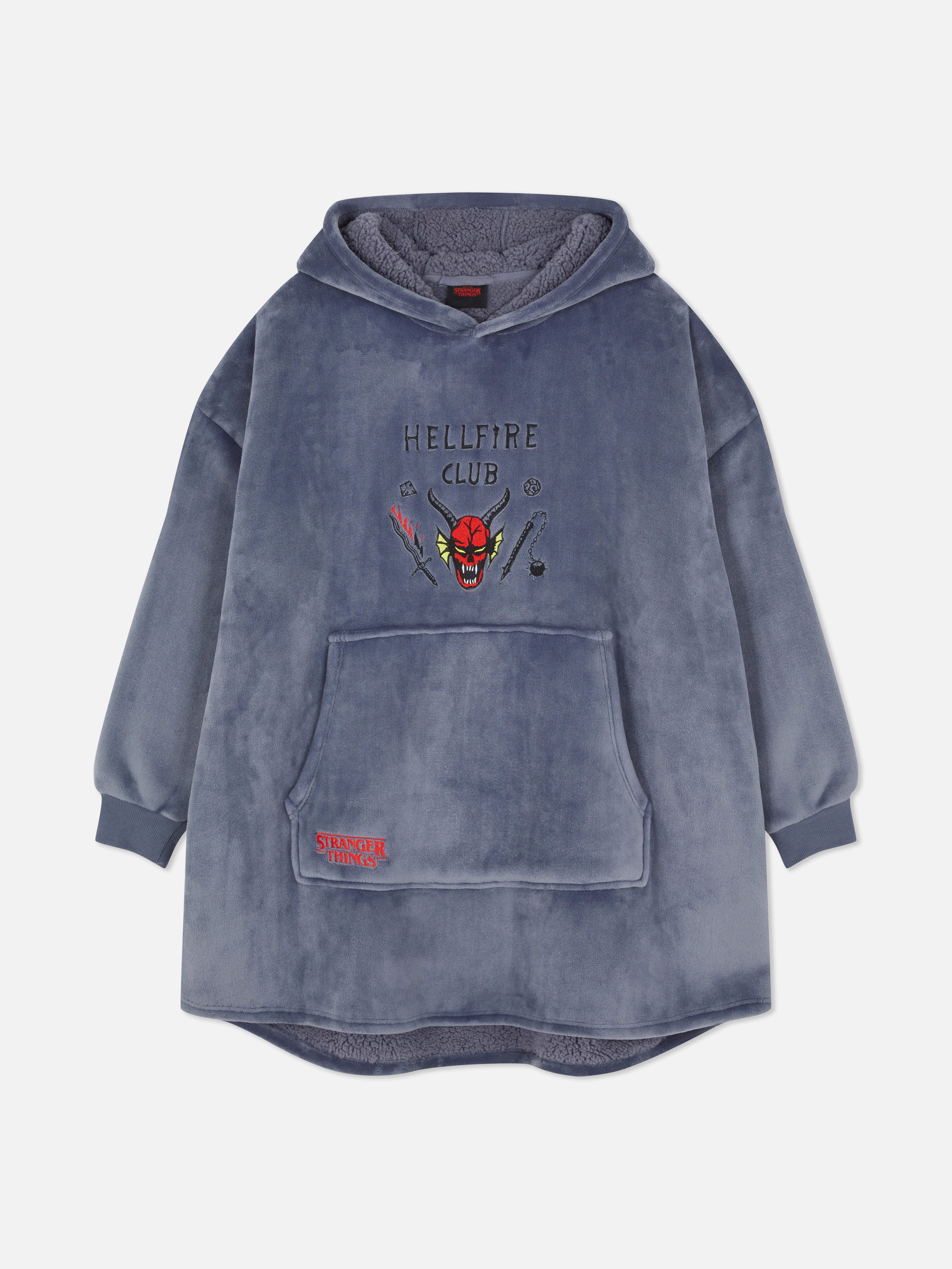 Camisola capuz Stranger Things Hellfire Club