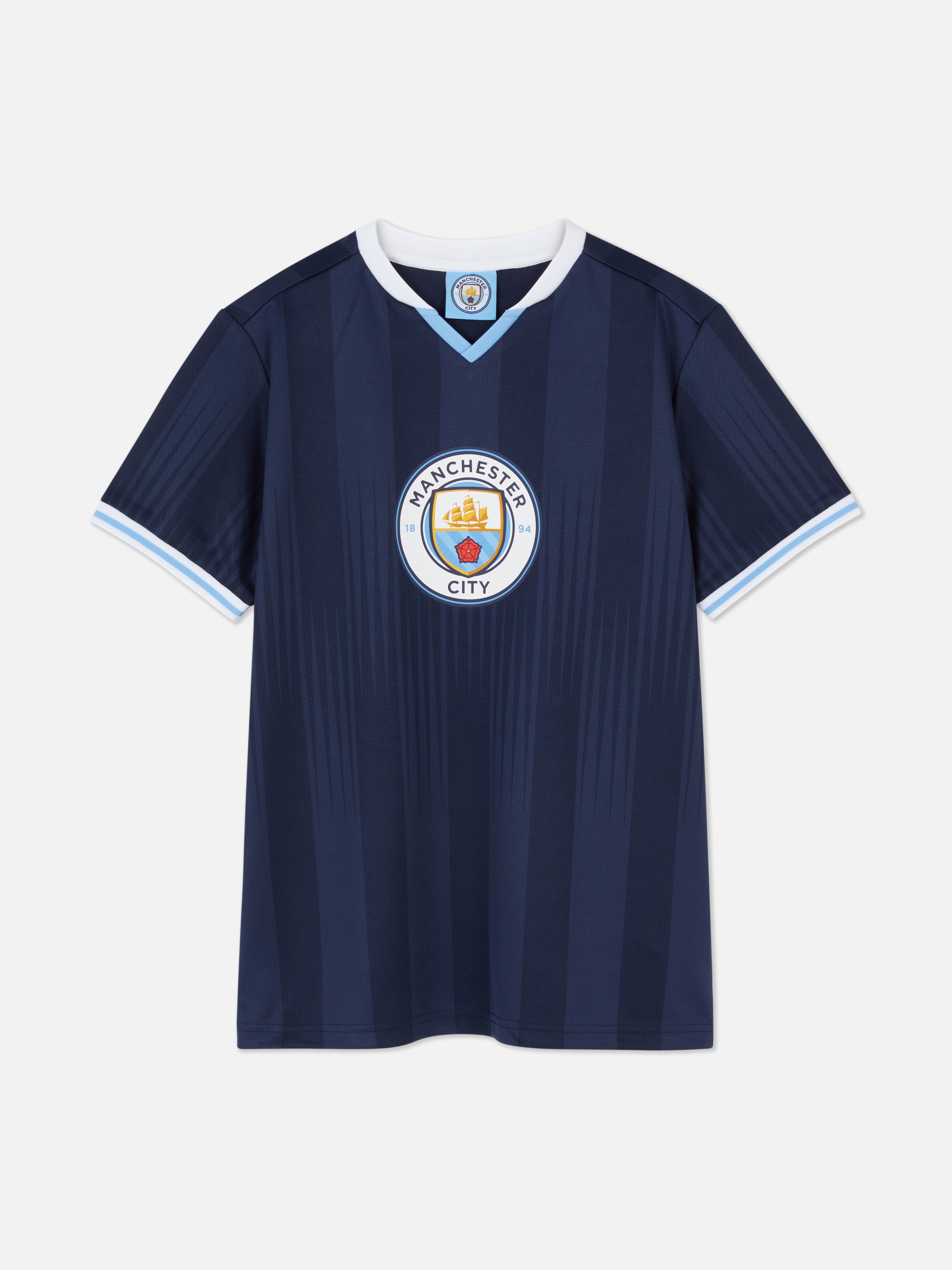 7-15yrs | Manchester City FC Notched T-Shirt