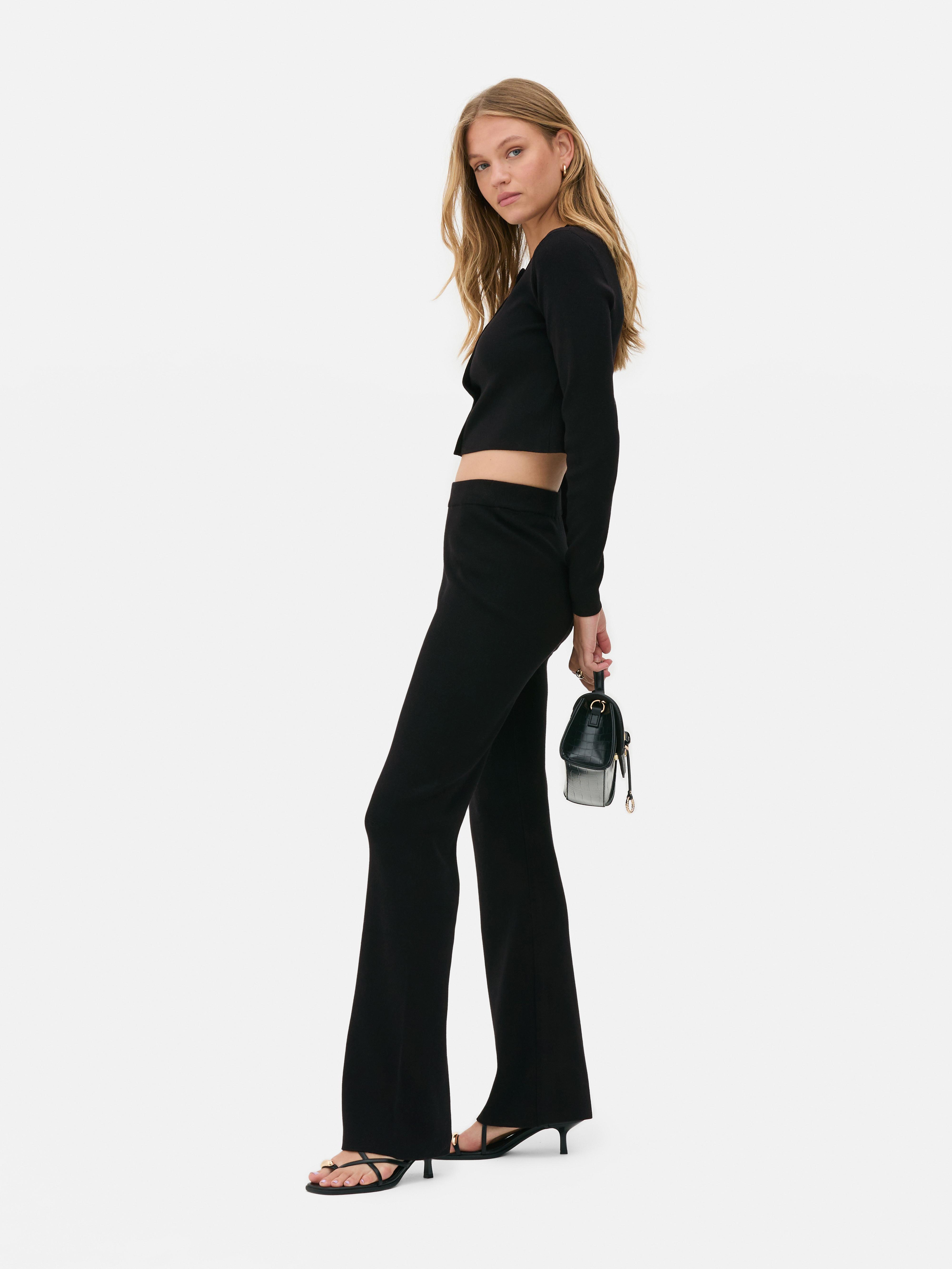 Pantalon évasé Compact