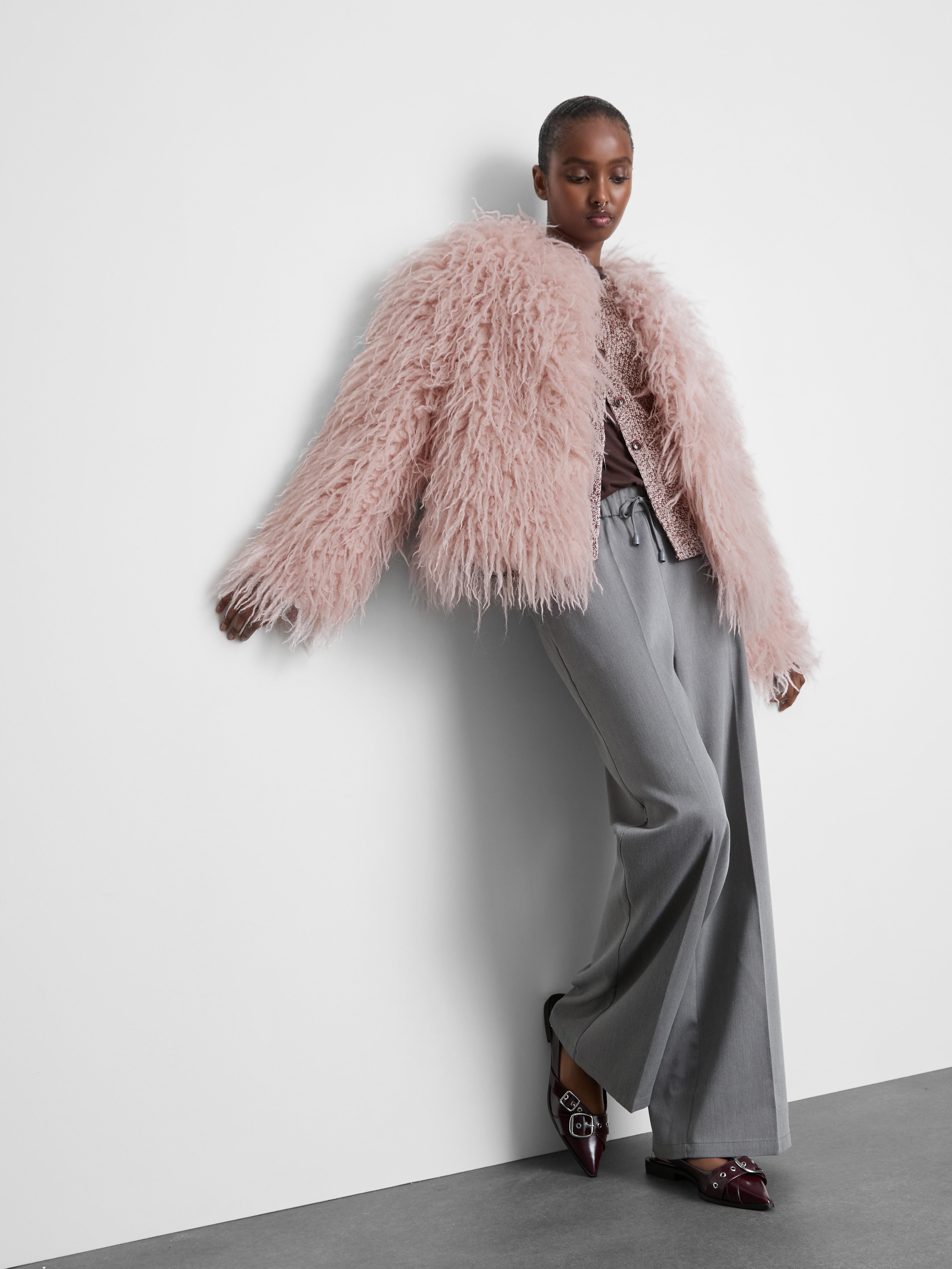 Faux Fur Shaggy Jacket