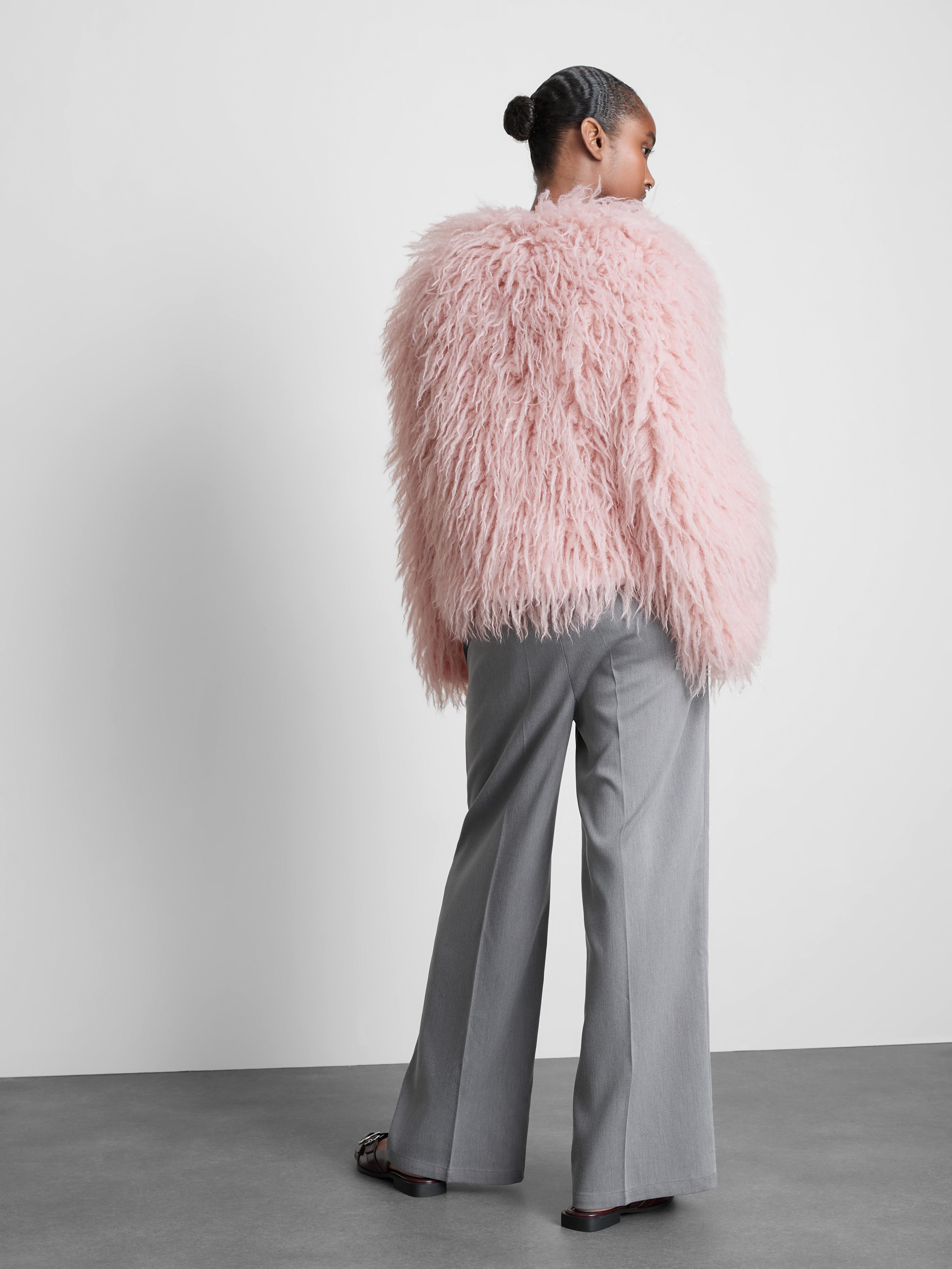 Faux Fur Shaggy Jacket