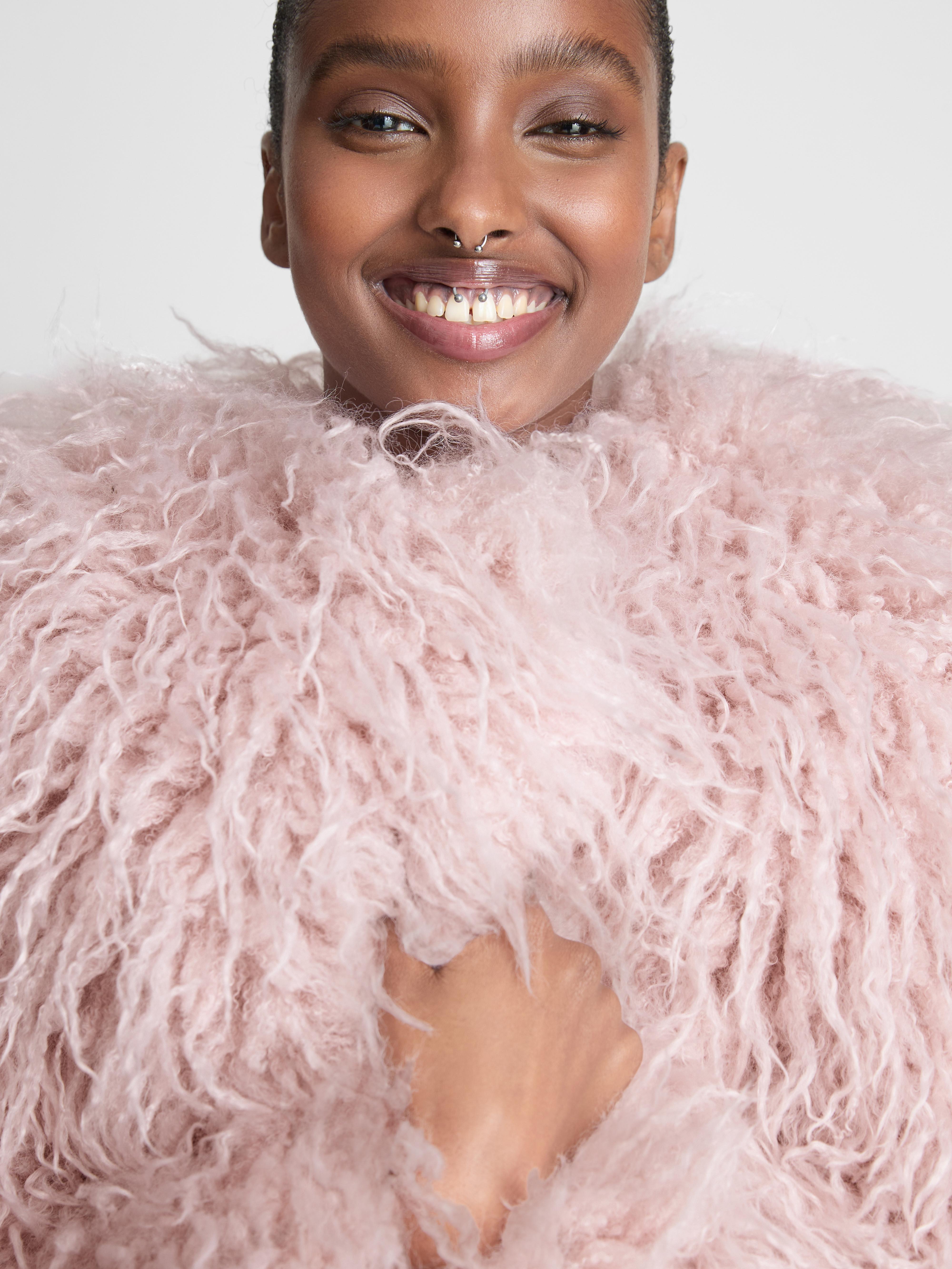 Faux Fur Shaggy Jacket