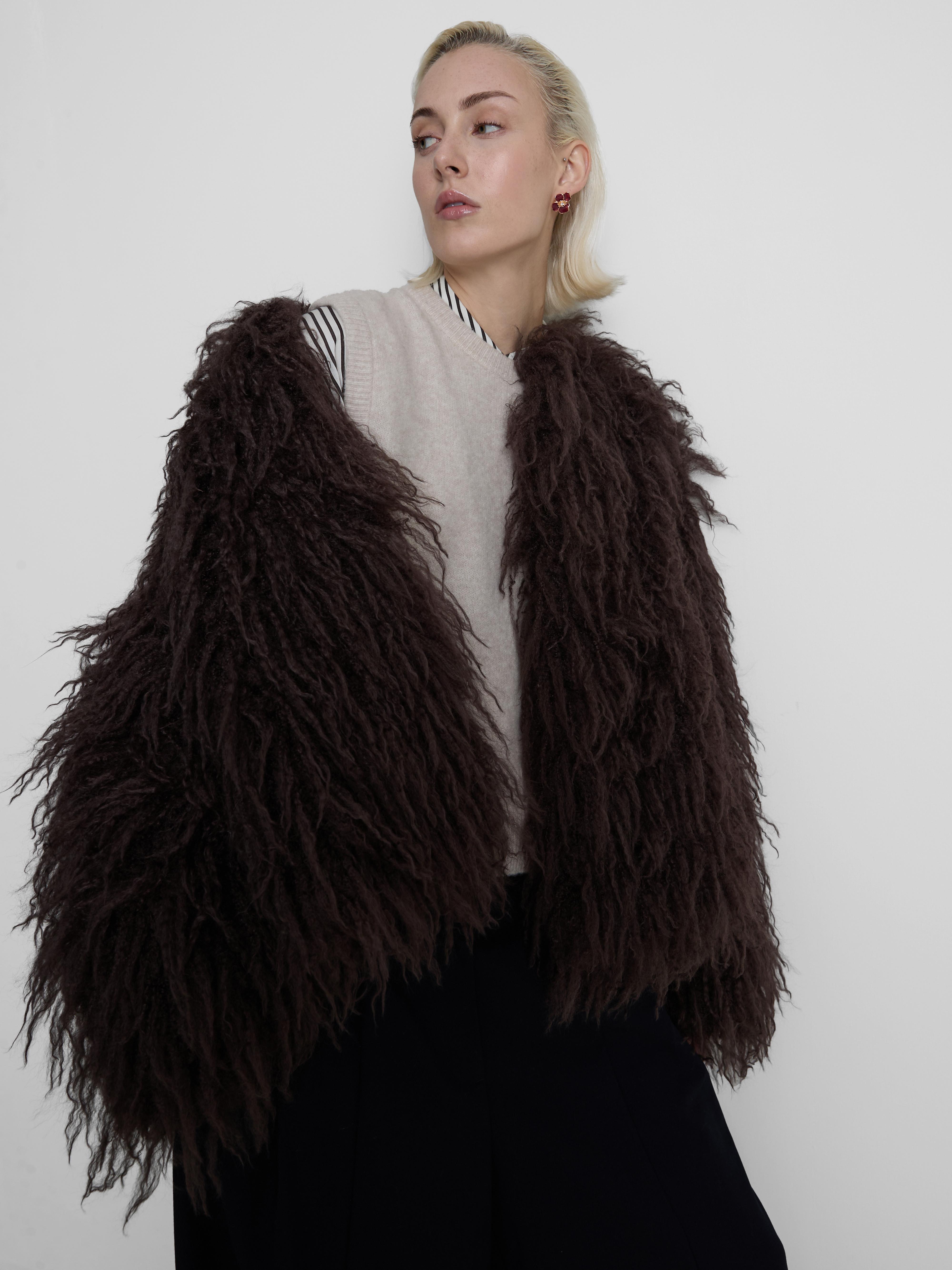 Faux Fur Shaggy Jacket