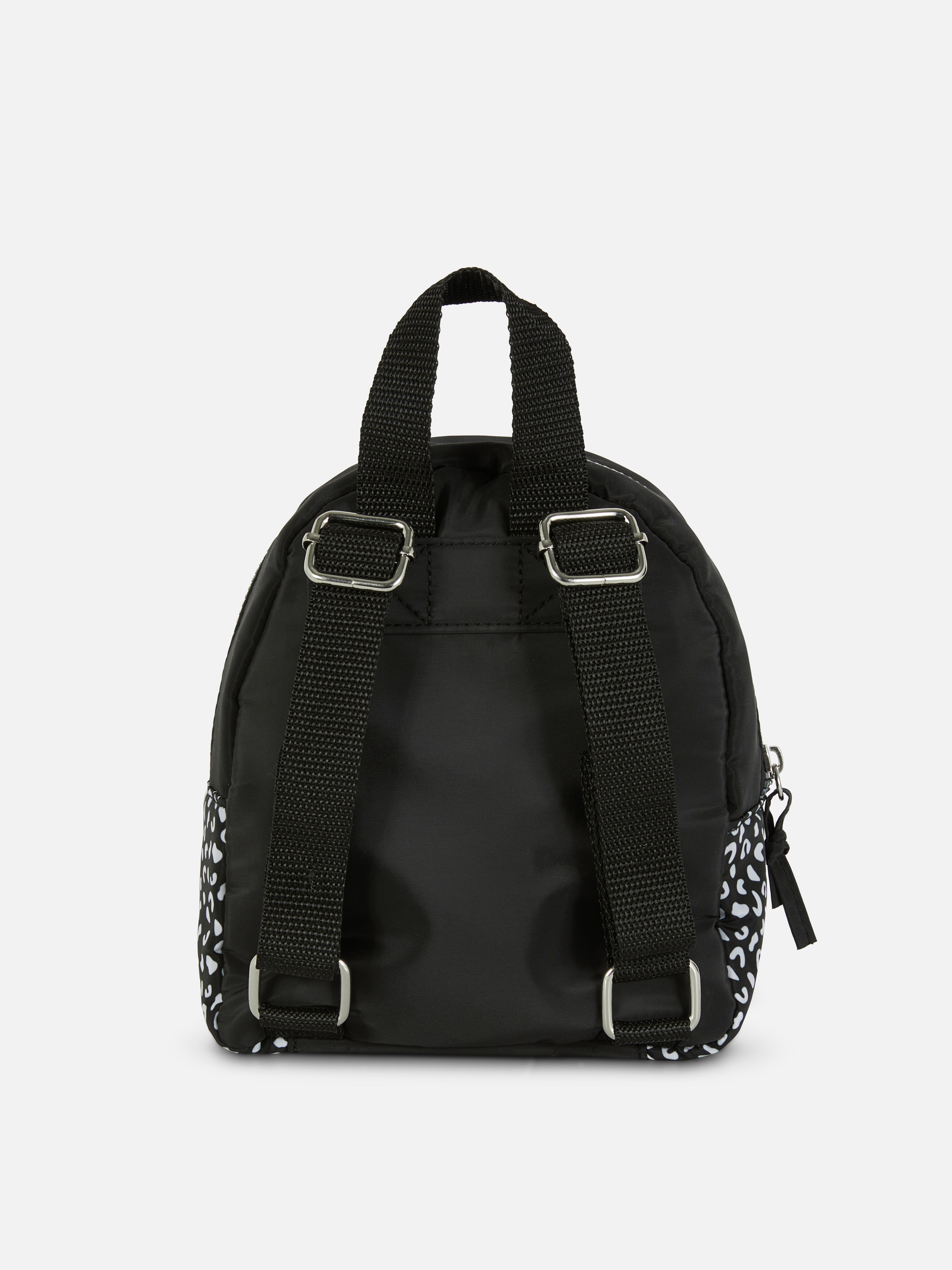 Mochila estampado leopardo