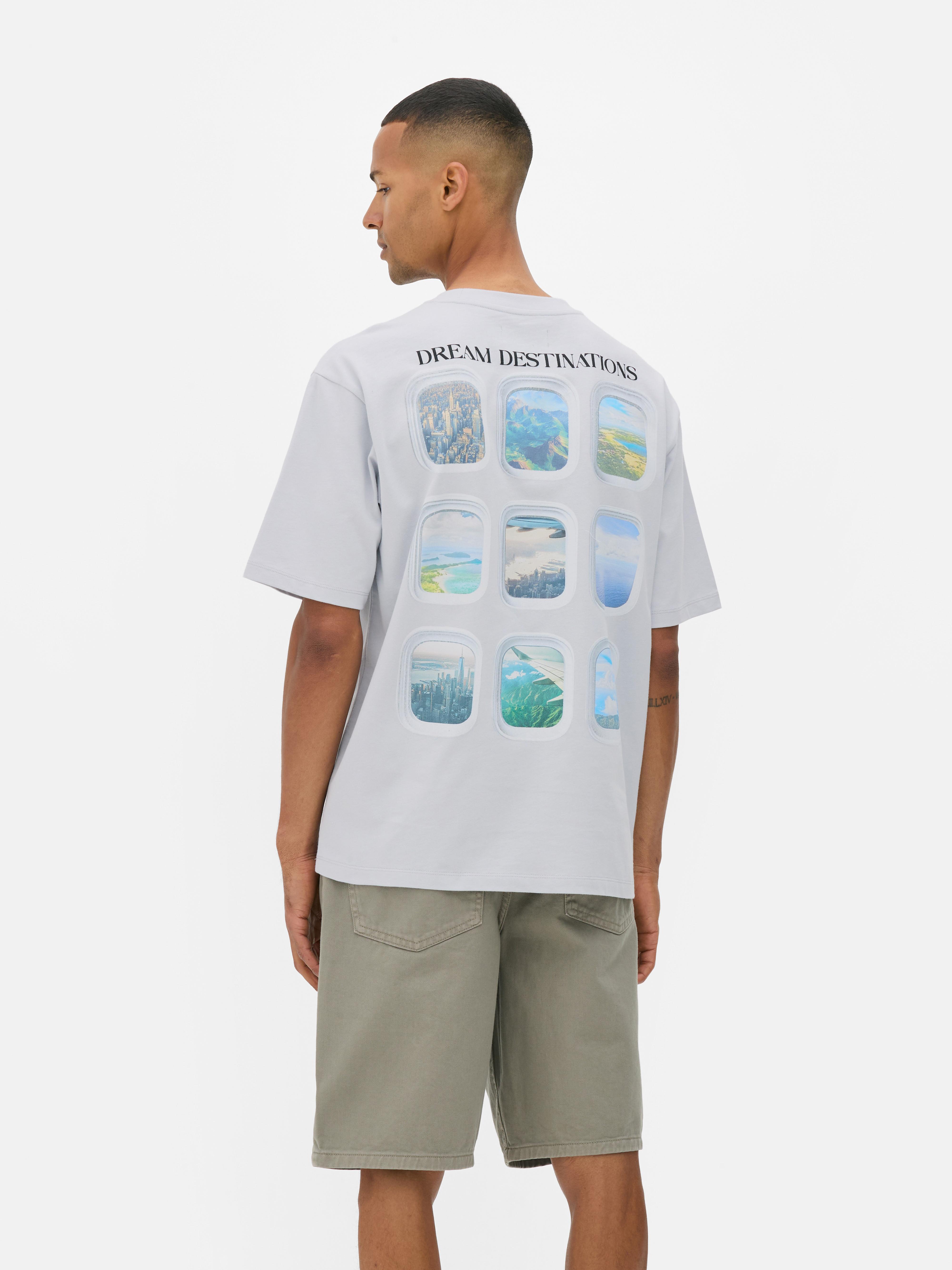 Aeroplane Window Graphic T-Shirt