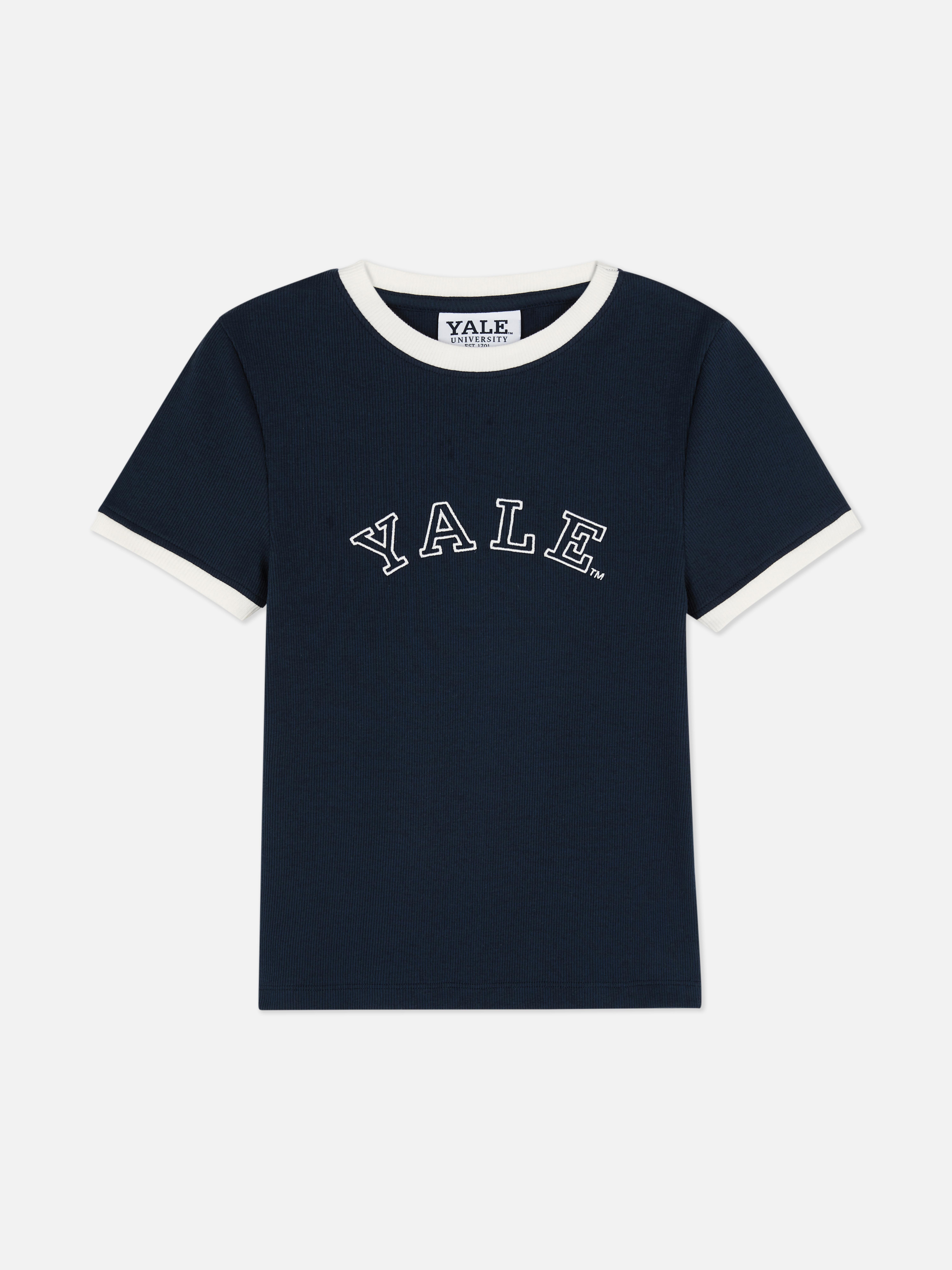 Yale Contrast Ringer Tee