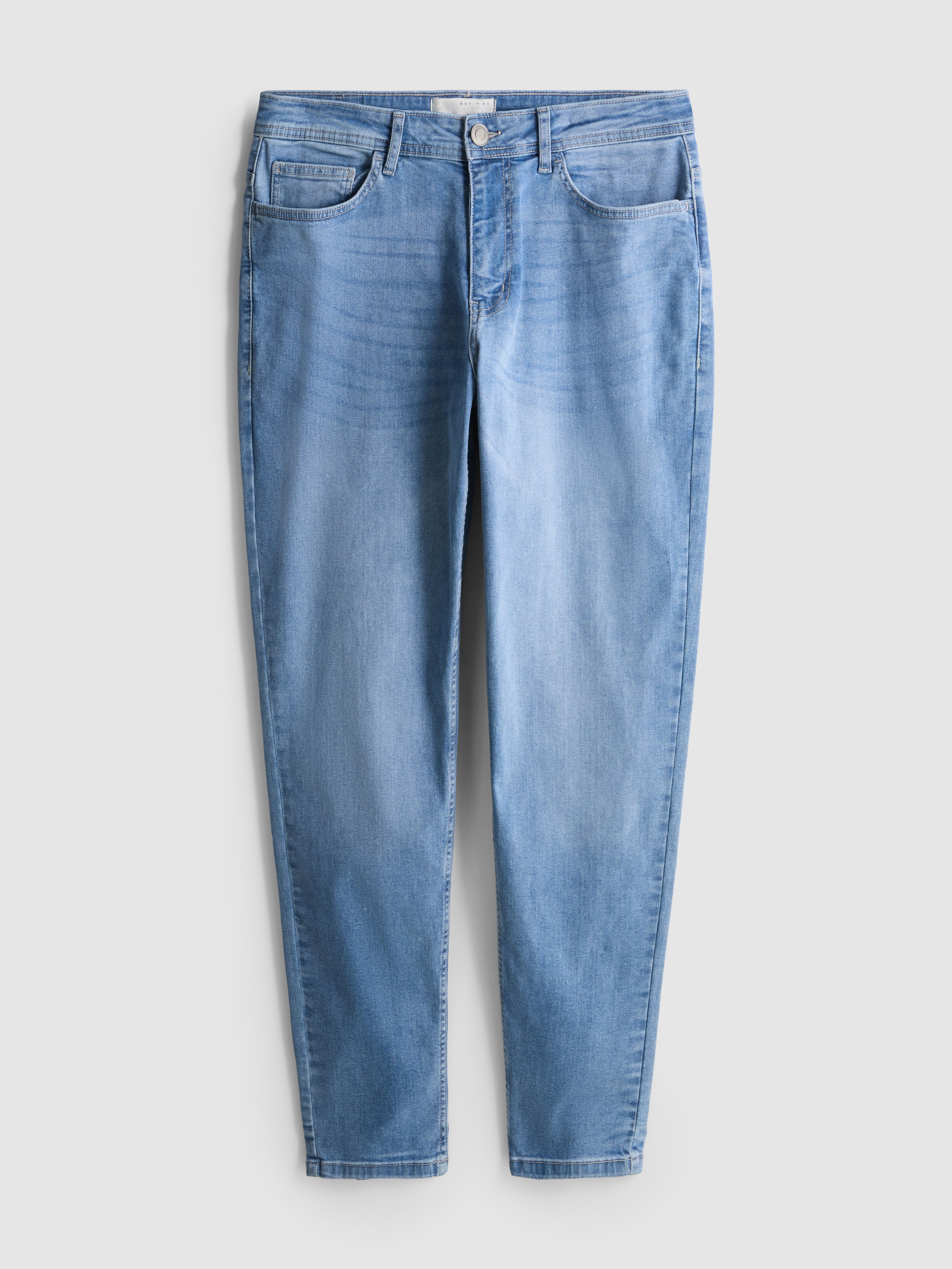 Mid-Rise Slim Fit Jeans