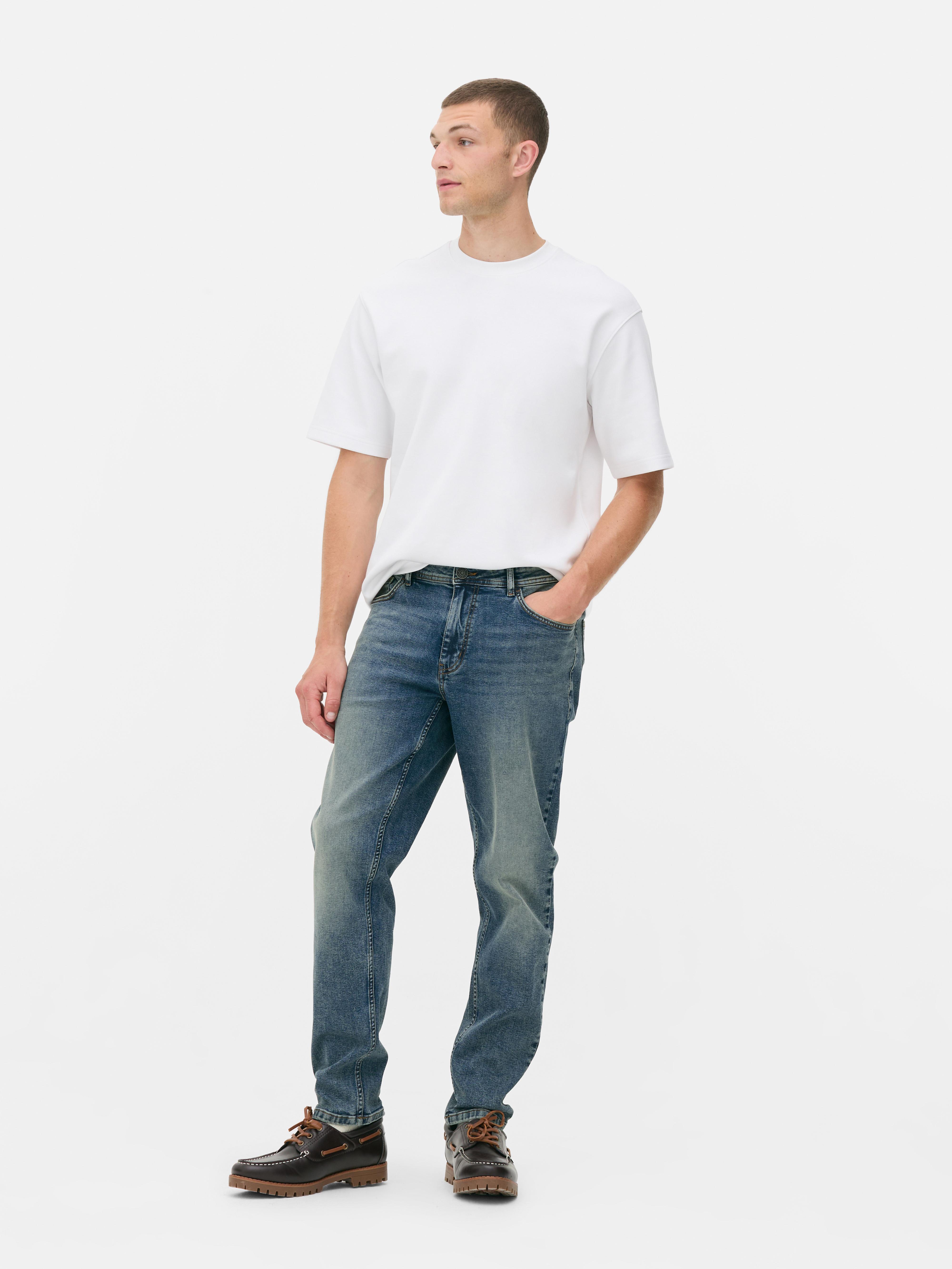 Jean slim taille mi-haute