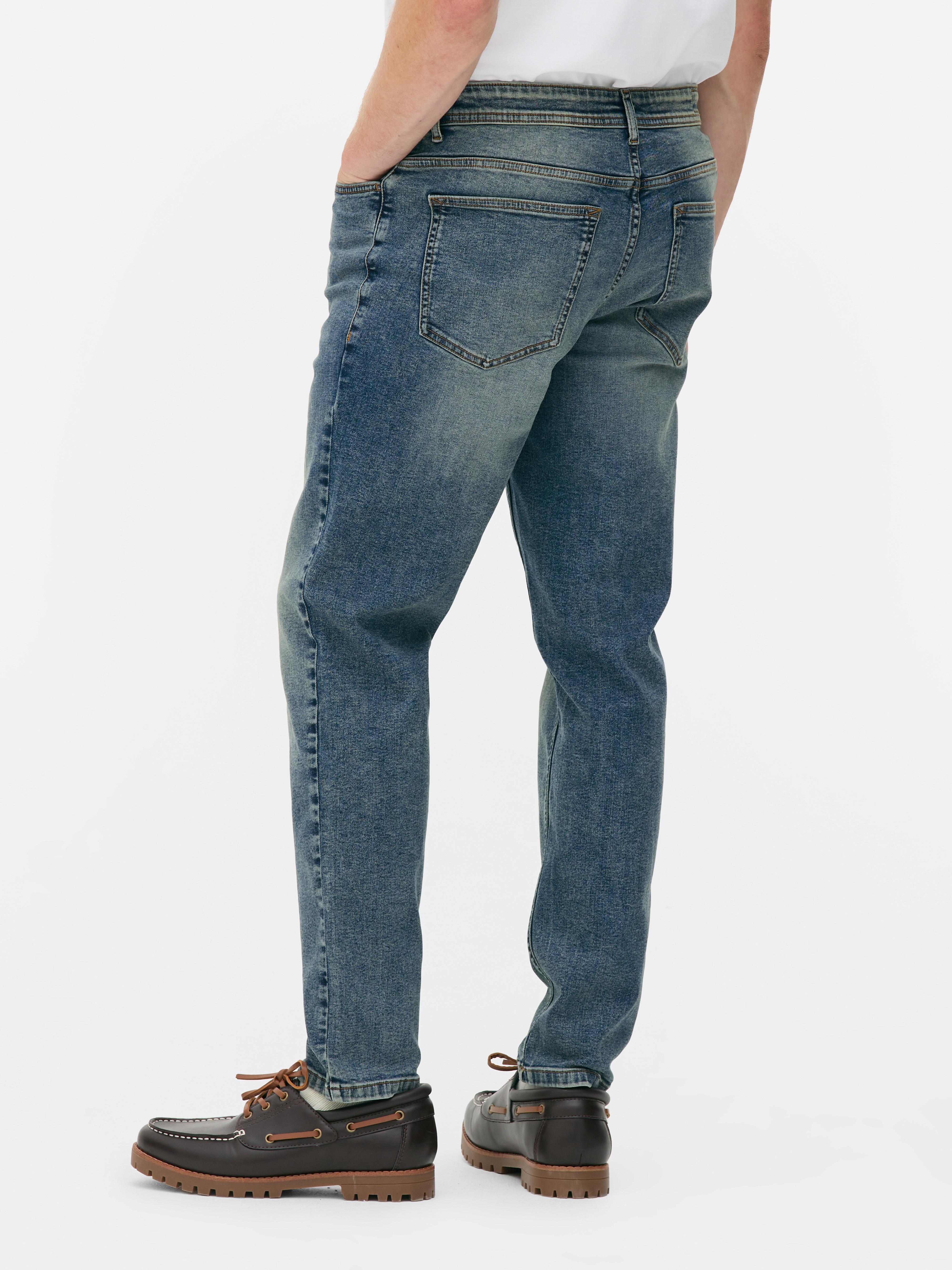 Jean slim taille mi-haute