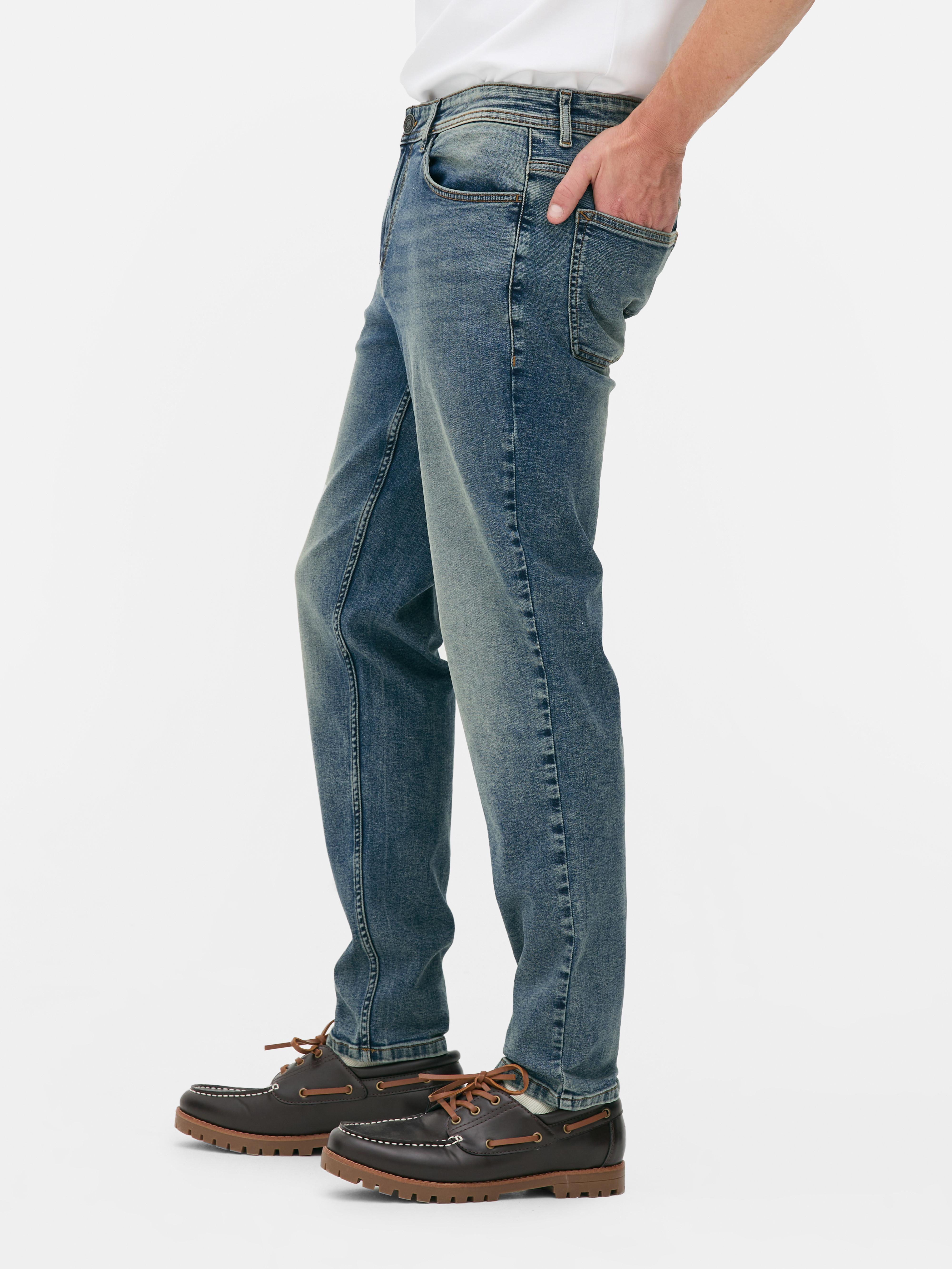 Jean slim taille mi-haute