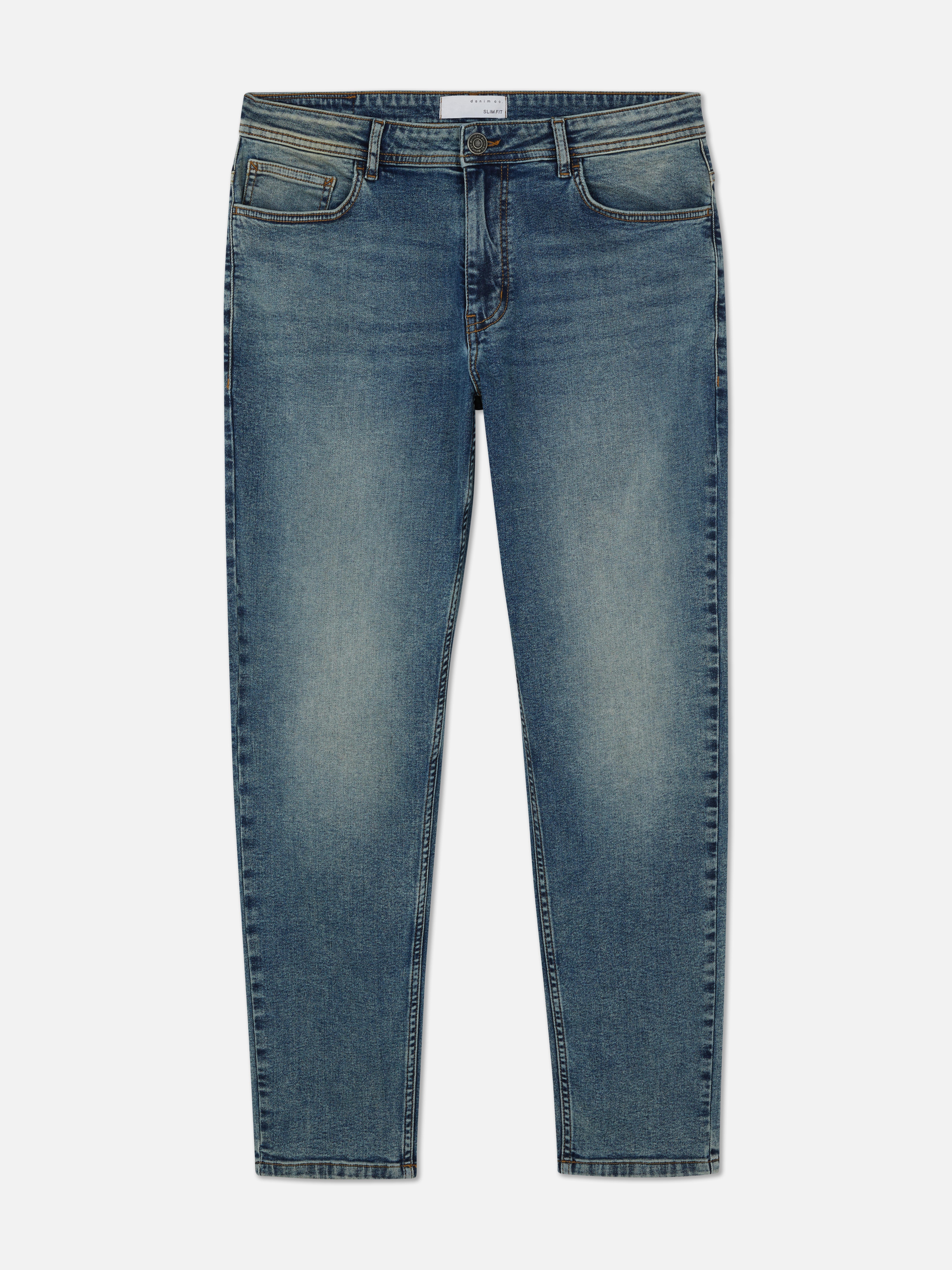 Jean slim taille mi-haute