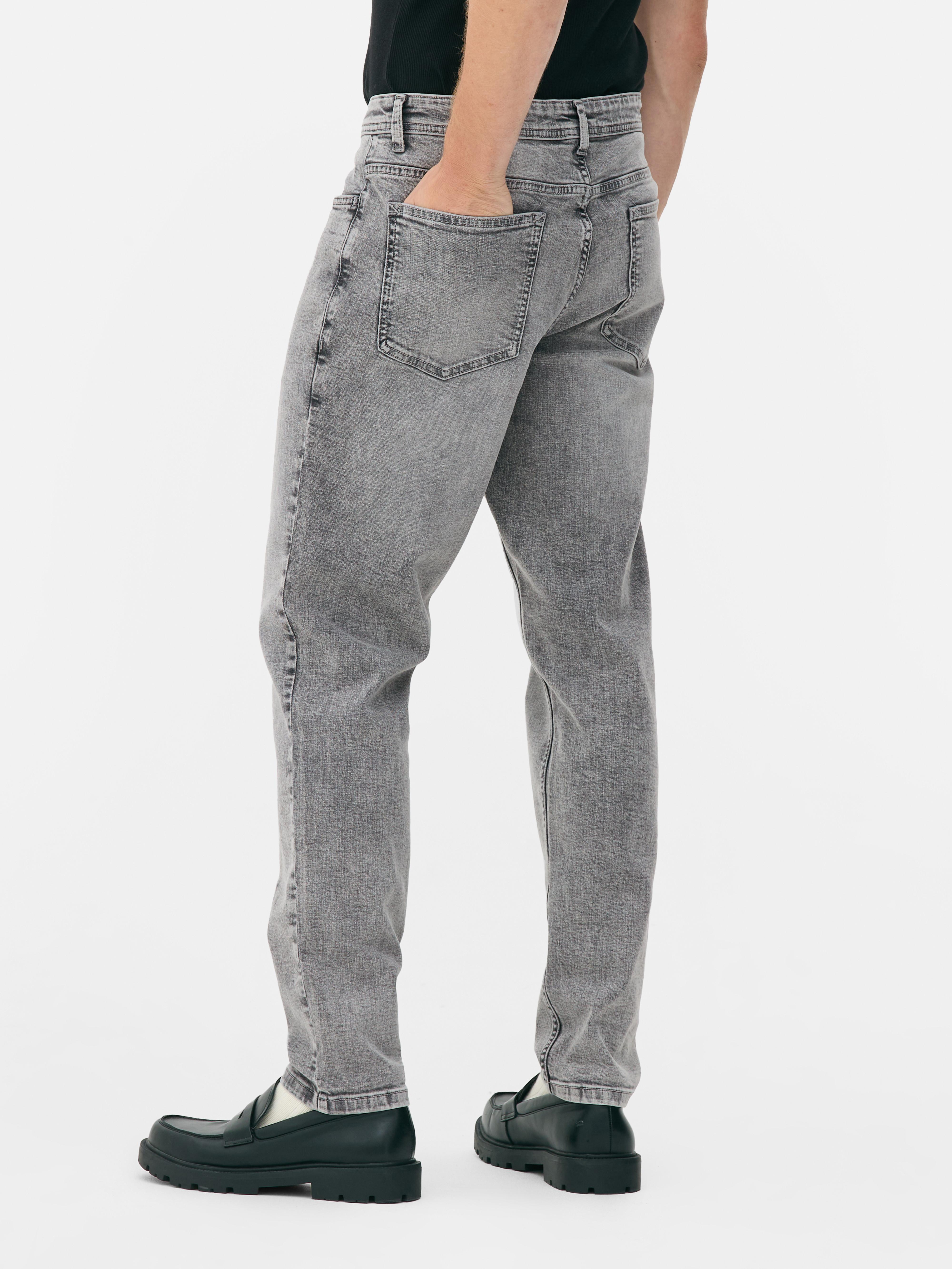 Jean slim taille mi-haute