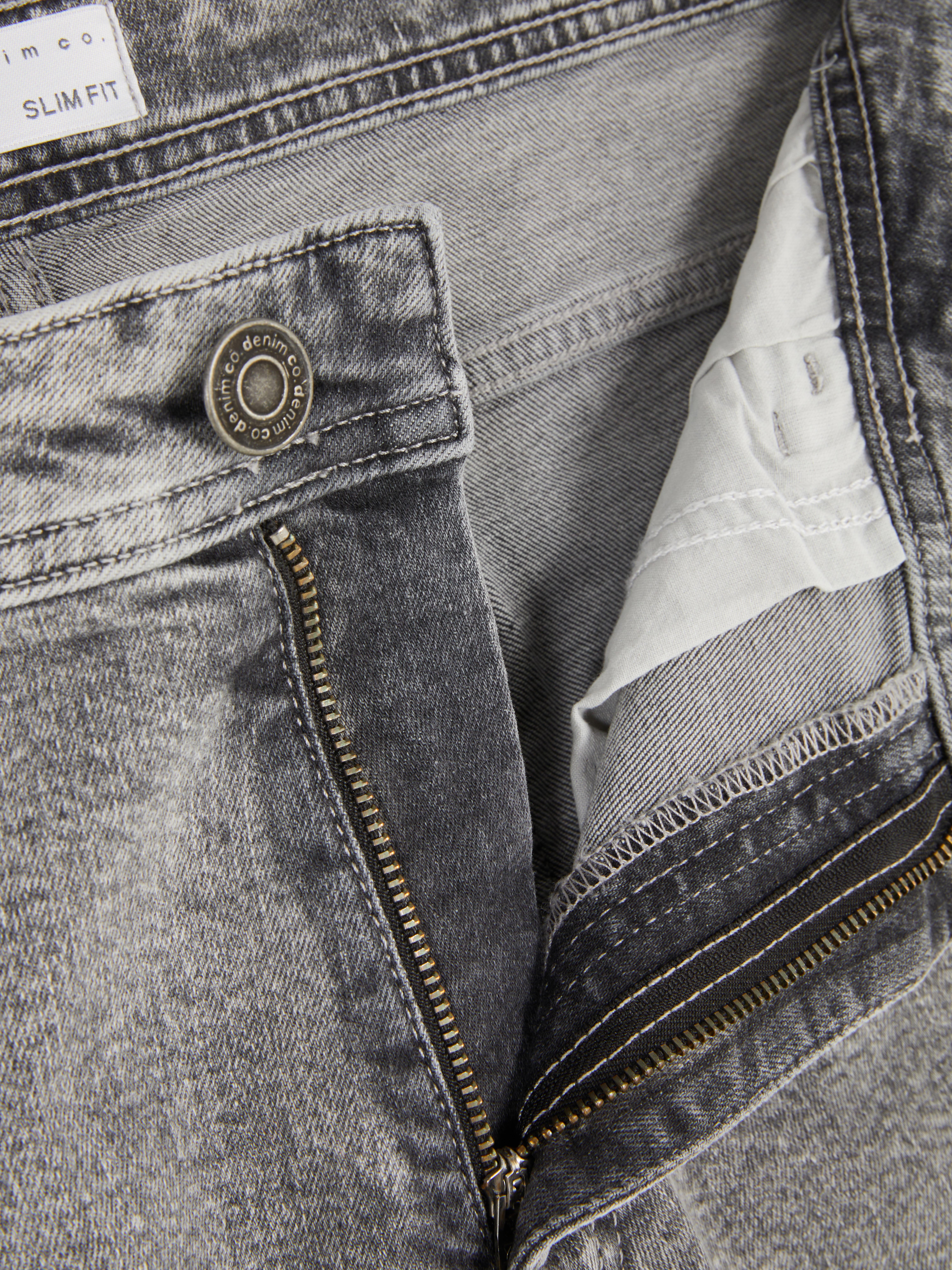 Jean slim taille mi-haute