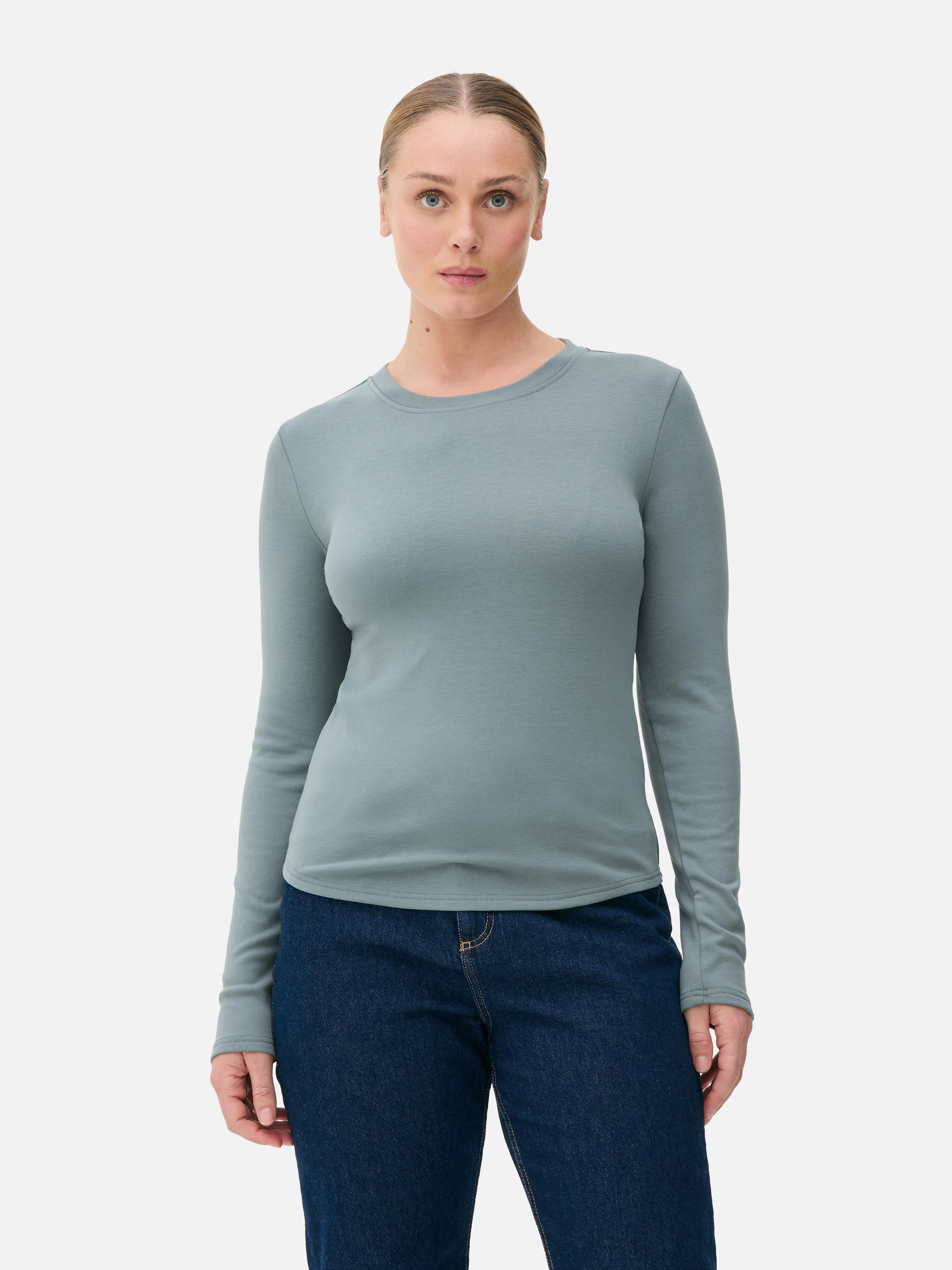 Camiseta de manga larga abrigada