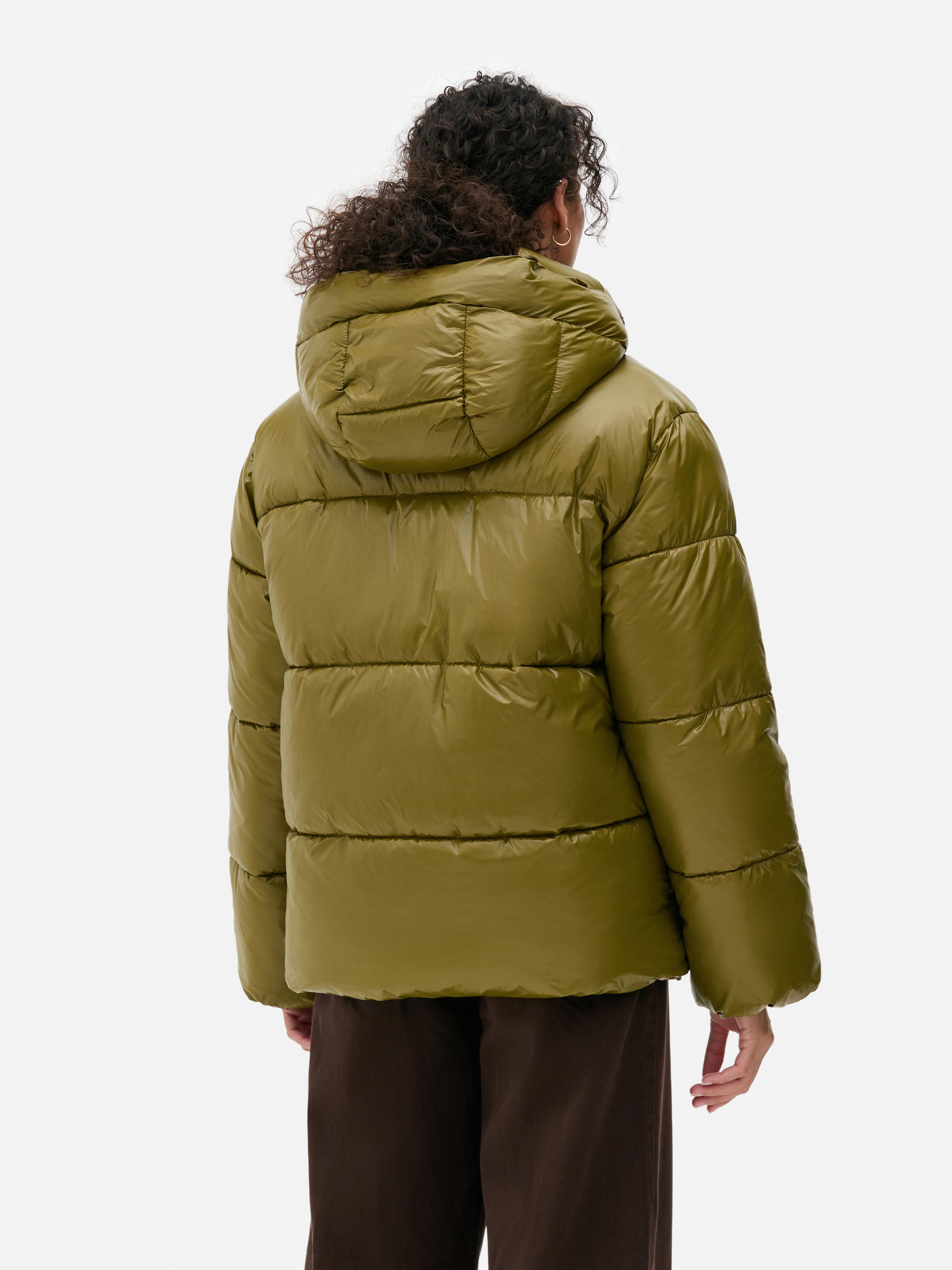 Glossy Puffer Jacket