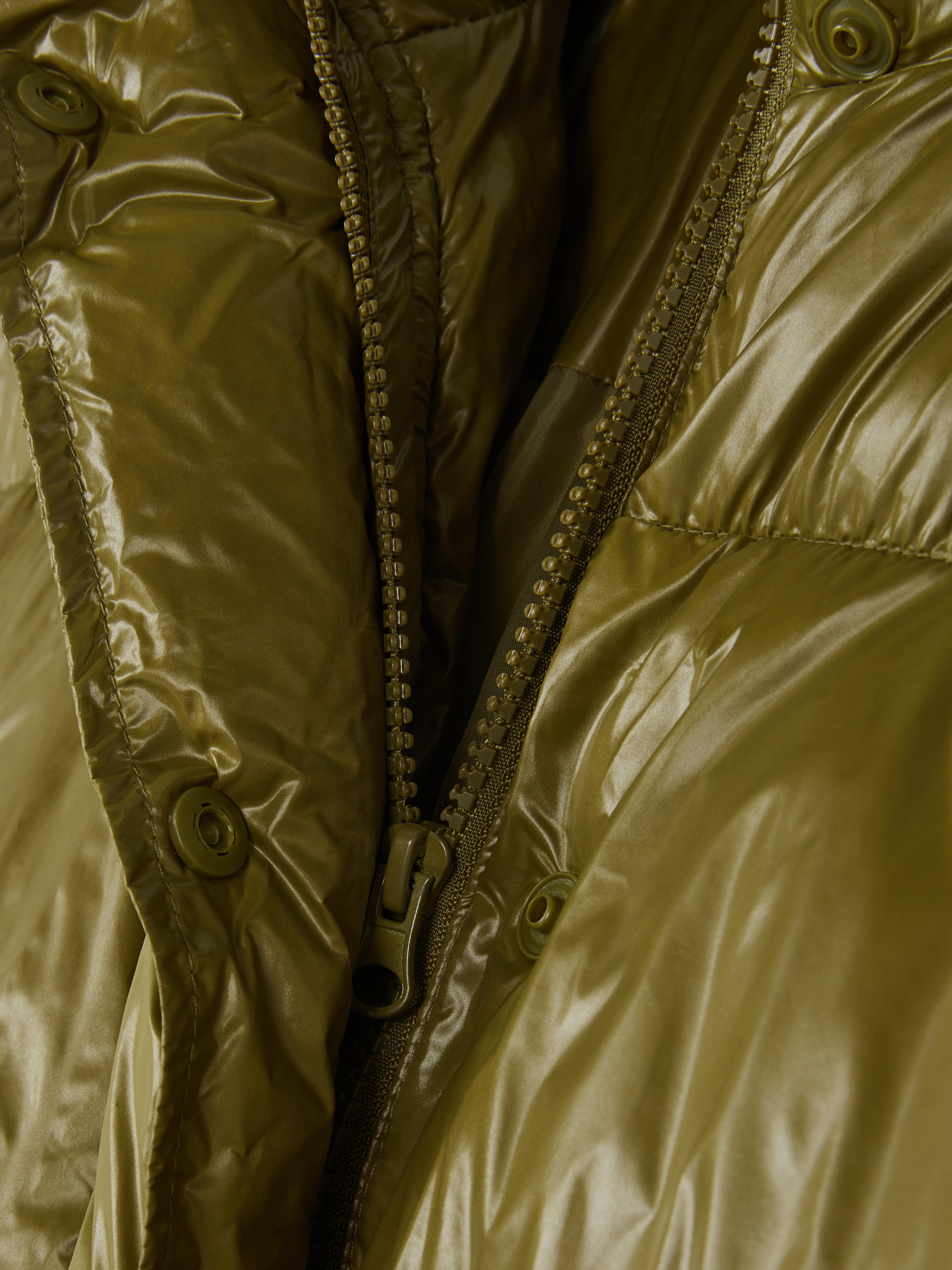 Glossy Puffer Jacket