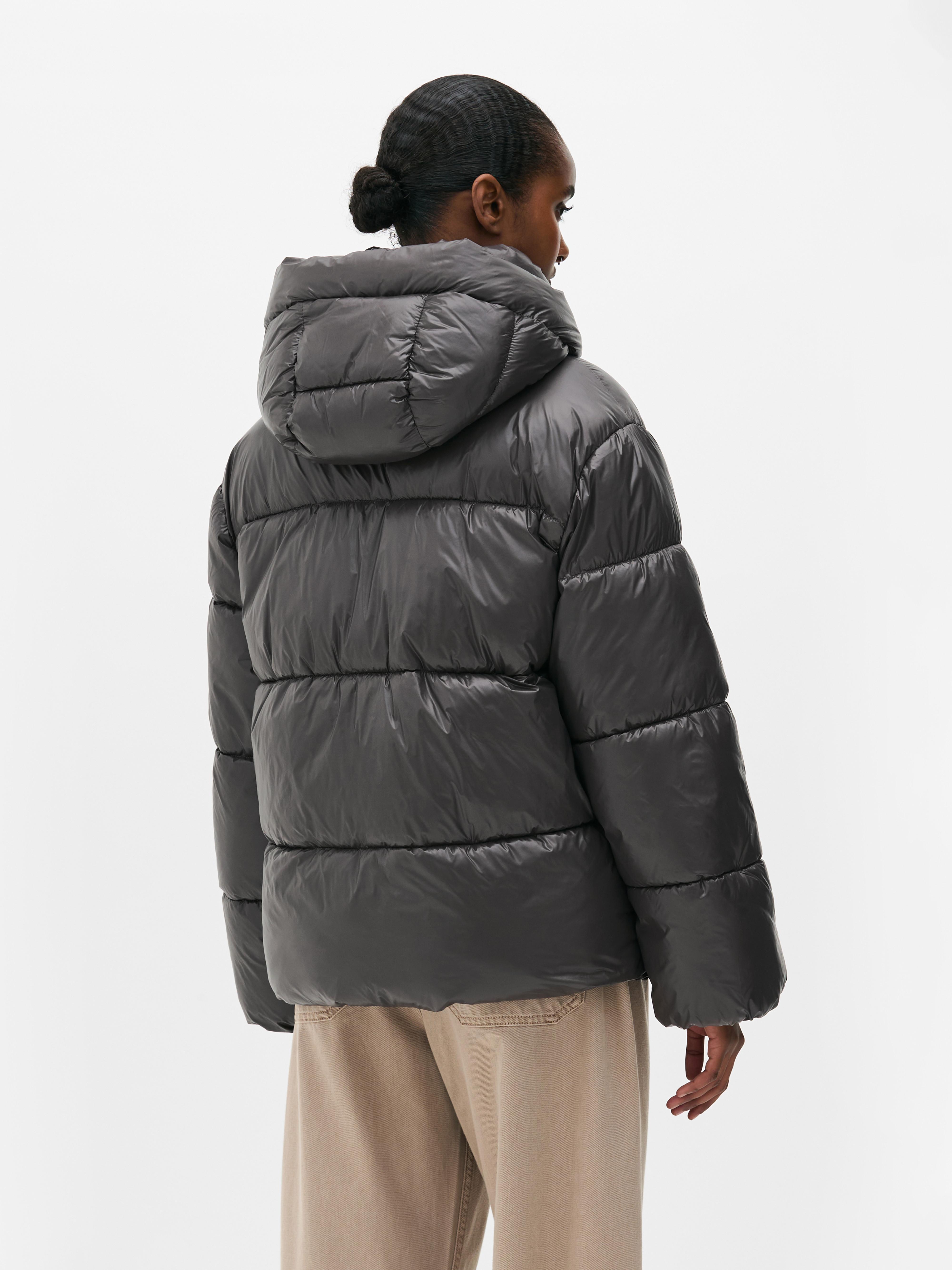Glossy Puffer Jacket