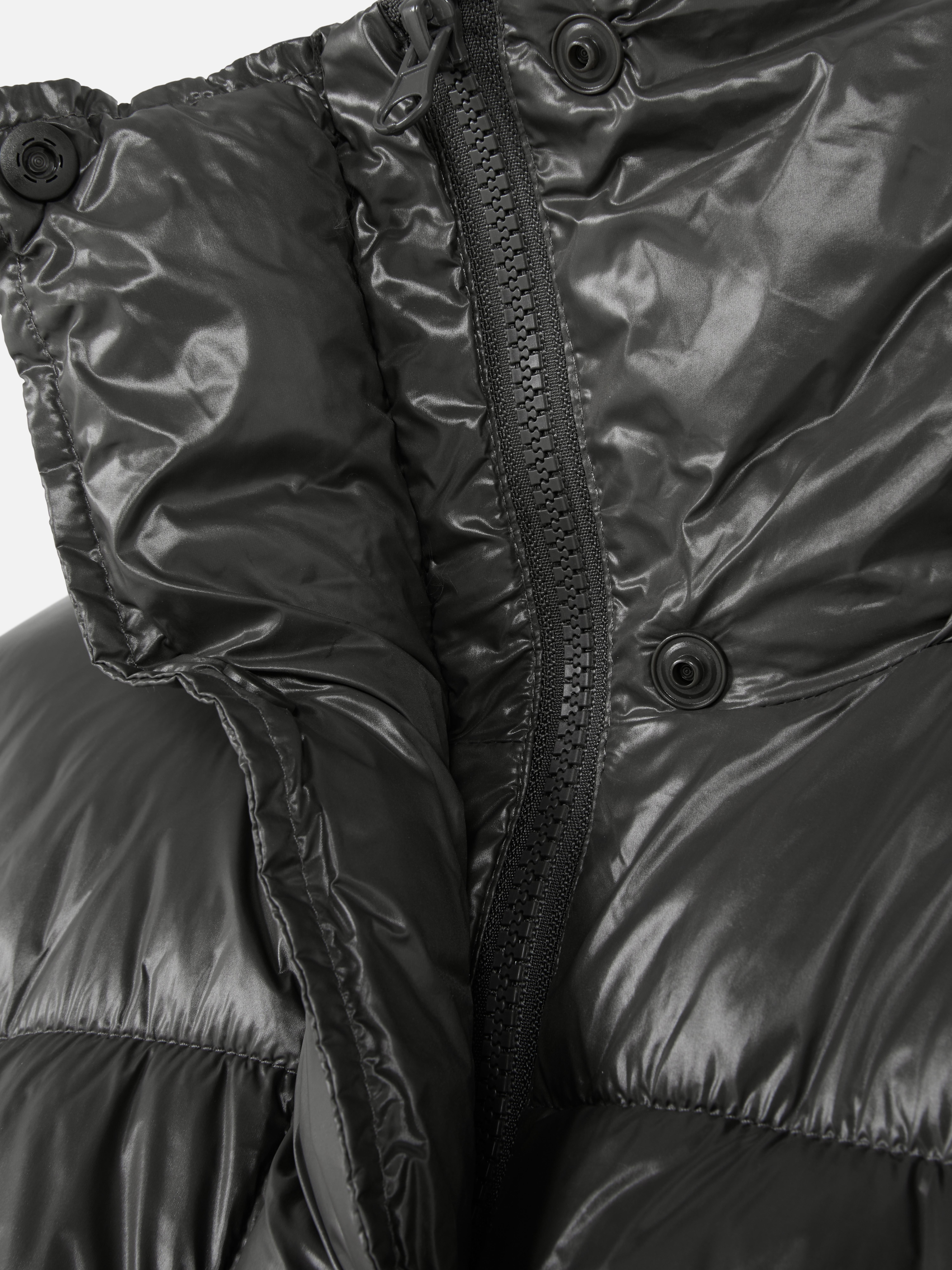 Glossy Puffer Jacket