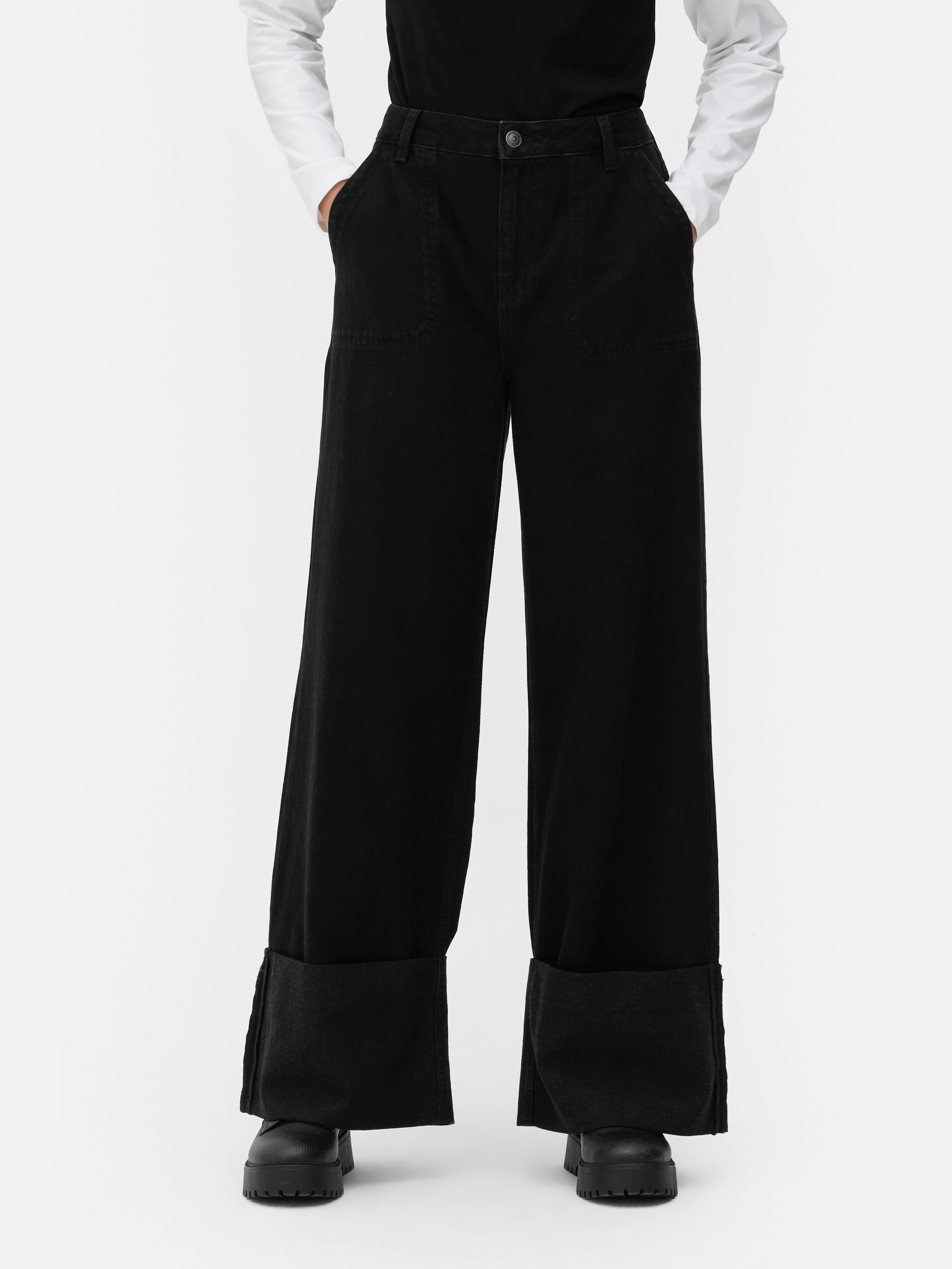 Vaqueros de talle medio Colleen Atwood X Wednesday