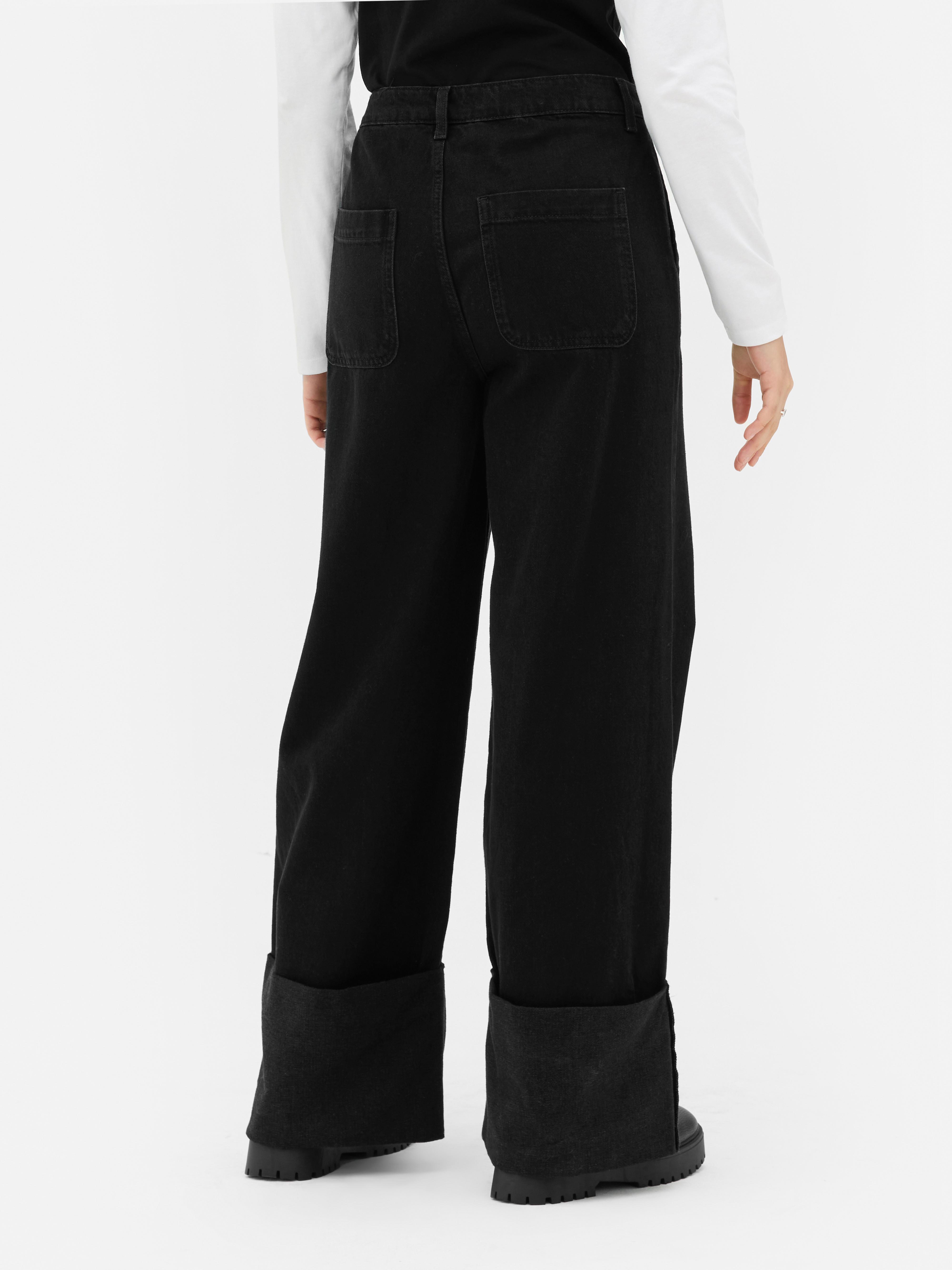 Vaqueros de talle medio Colleen Atwood X Wednesday