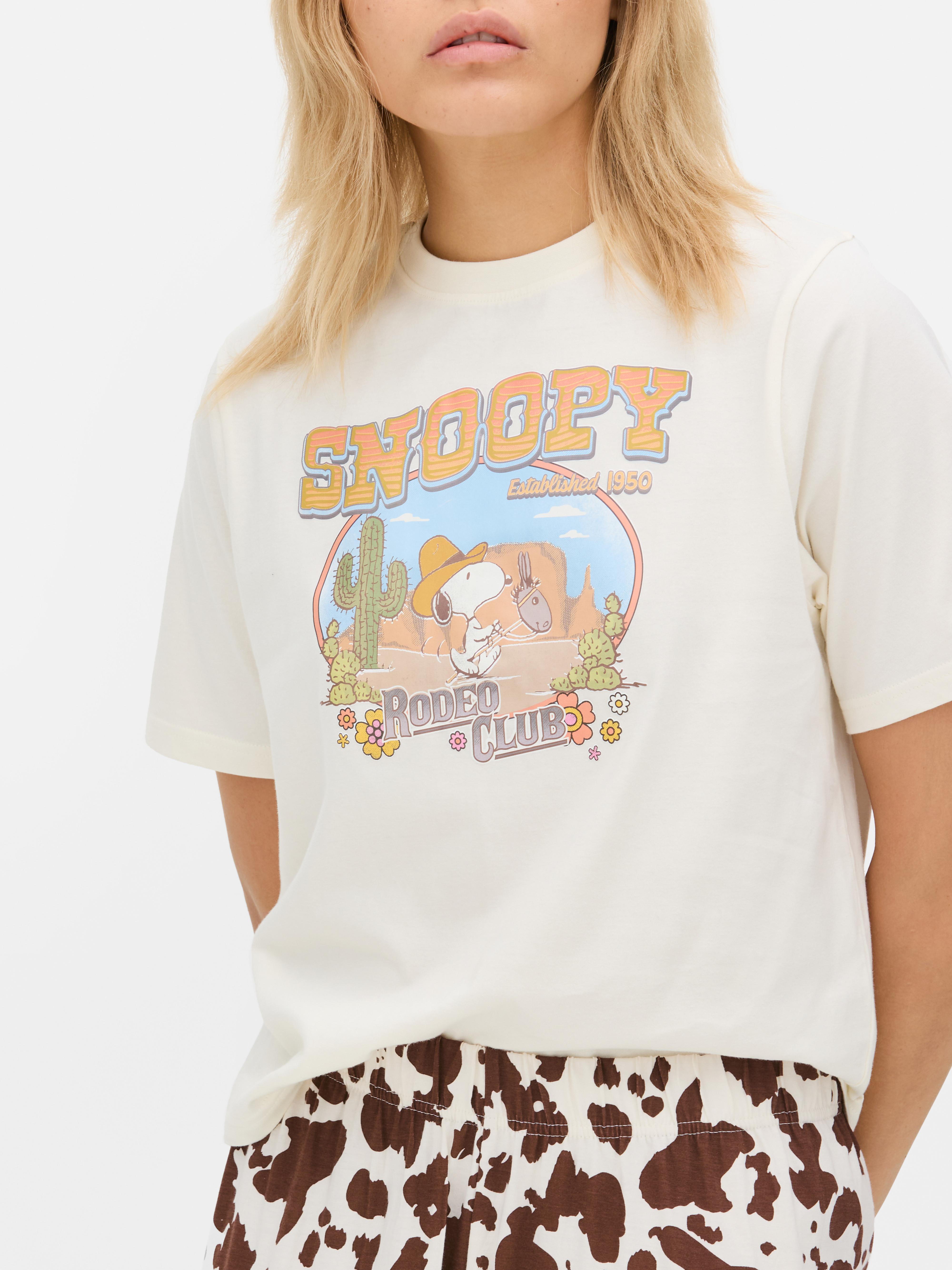 Pyjama met print Peanuts Snoopy