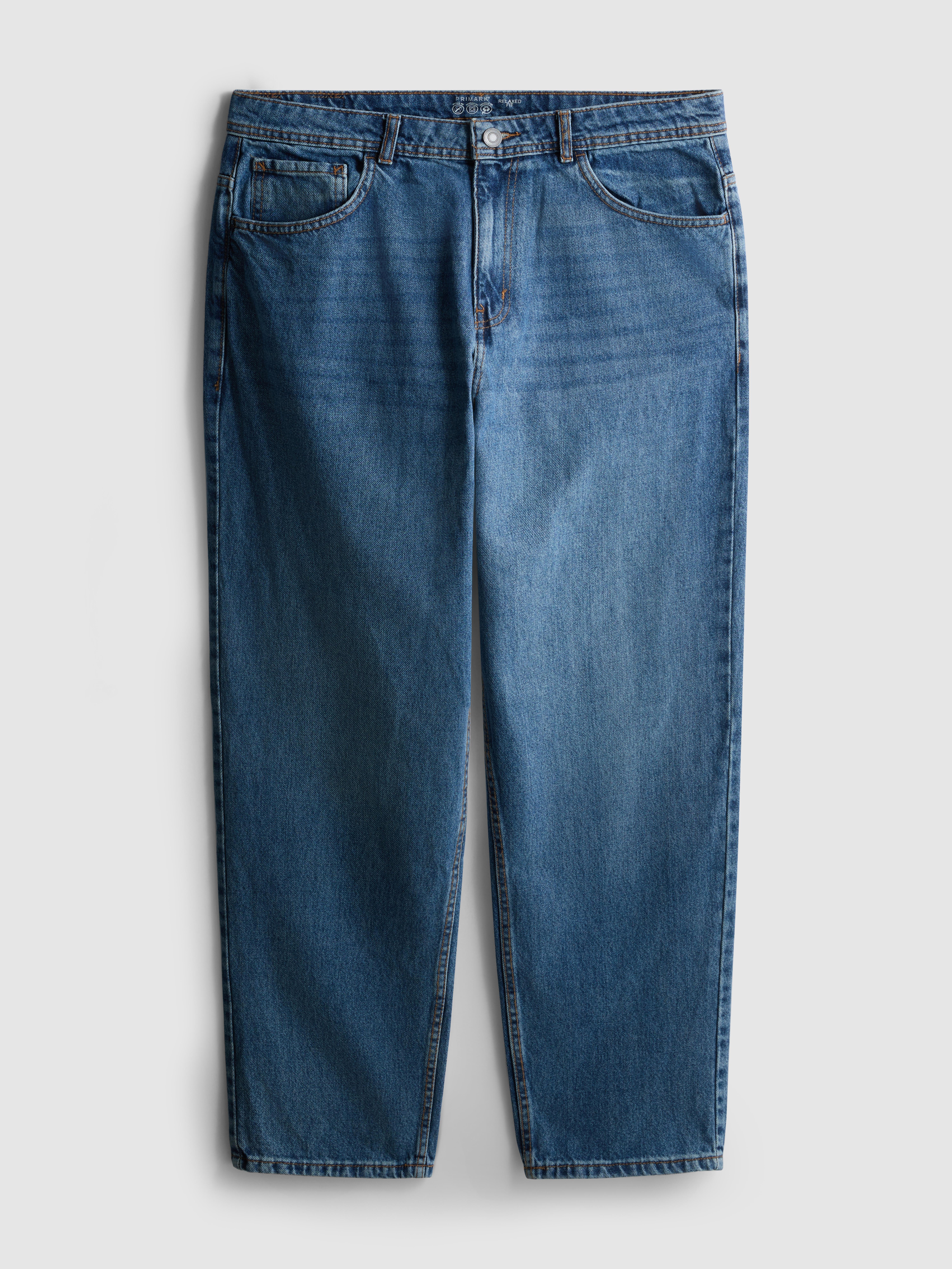 Jean taille haute décontracté